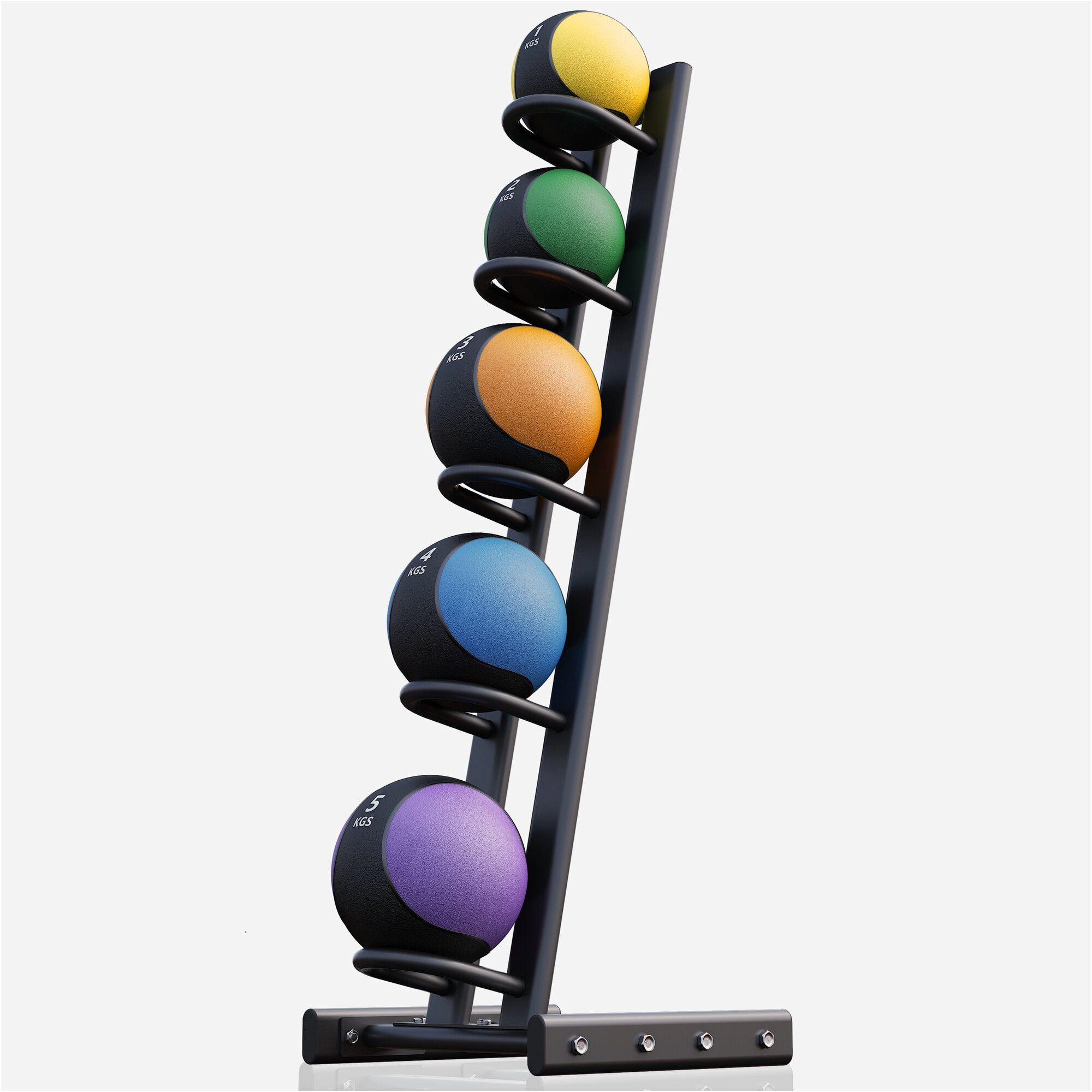GORILLA SPORTS Hantel Medizinballständer Set 15 kg