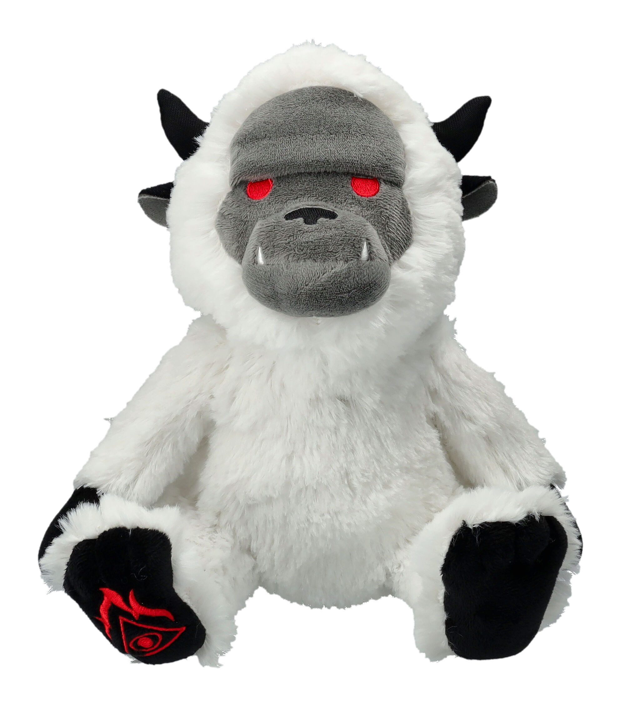 Plüschfigur Plüschtier - Yeti - Fantasy Kuscheltier Mytholigie Dekoration Plüschfi
