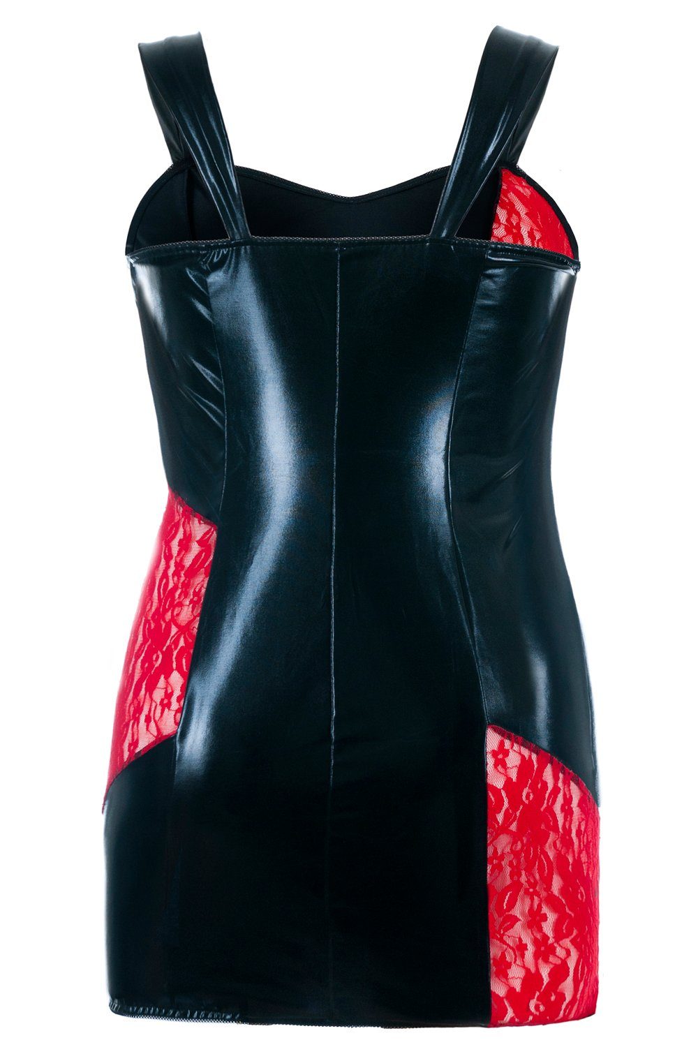 Andalea Minikleid Minikleid in schwarz/rot - günstig online kaufen