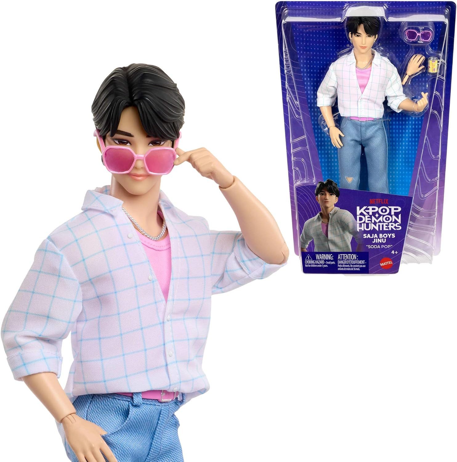 Mattel® Anziehpuppe KPop Demon Hunters Saja Boys Jinu