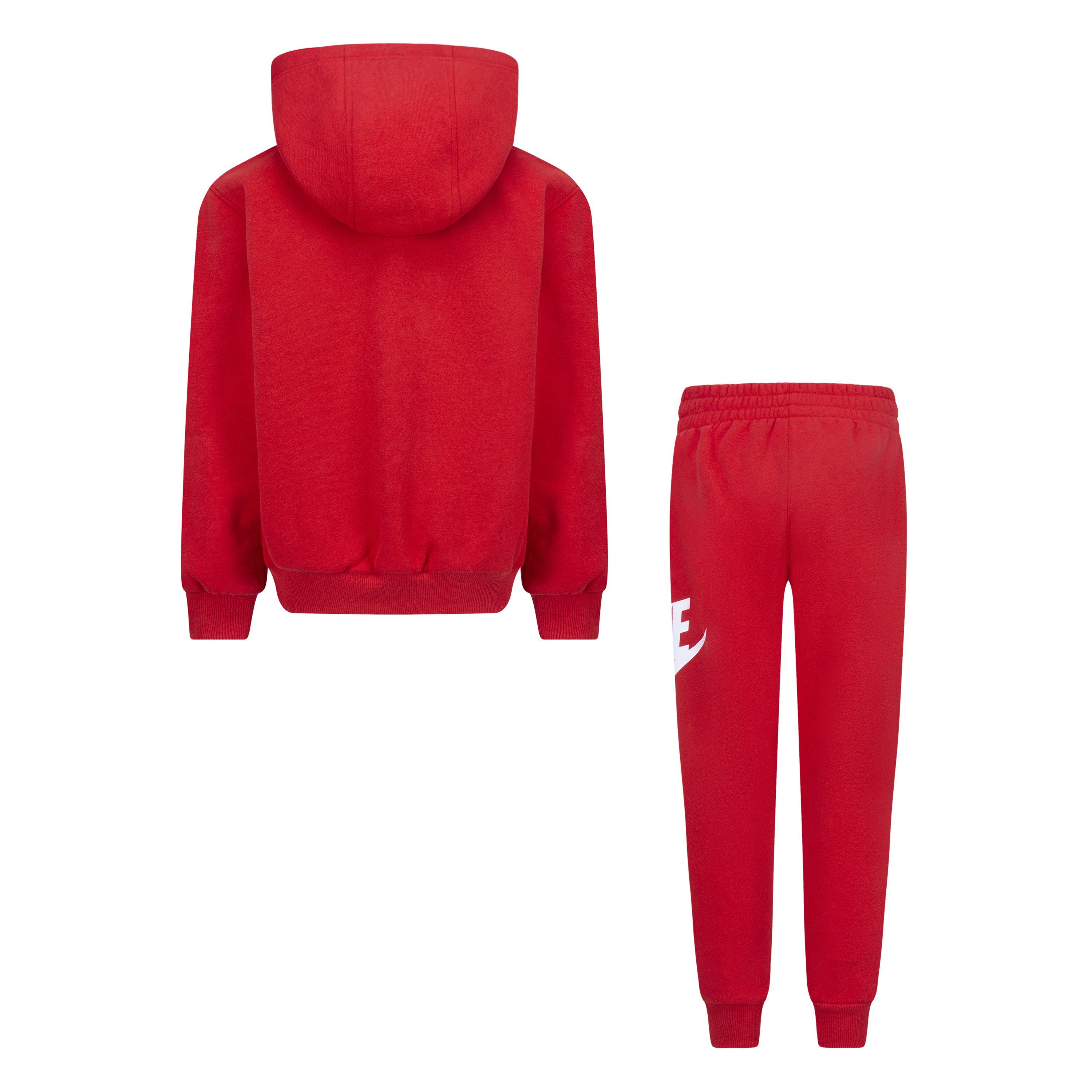 Nike Sportswear Jogginganzug (Set, Kinder red university für 2-tlg)