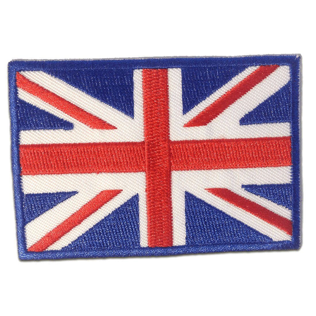 Catch the Patch Aufnäher Bügelbild, Aufbügler, Applikationen, Patches, Flicken, zum aufbügeln, Polyester, England Großbritannien - Größe: 6,8 x 5 cm