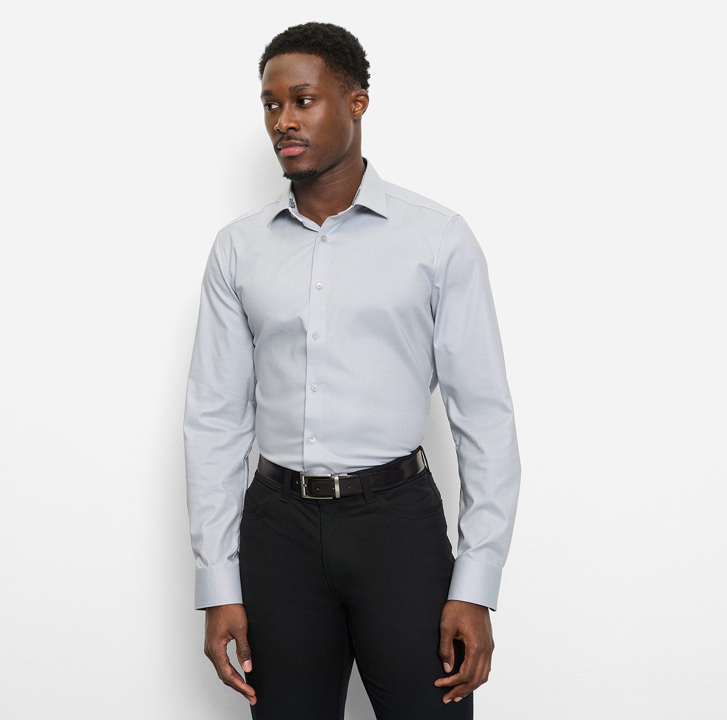 OLYMP Langarmhemd Level Five Businesshemd, body fit, New York Kentkragen