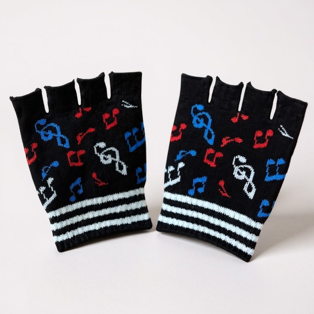 Strickhandschuhe Handschuhe Notenmix