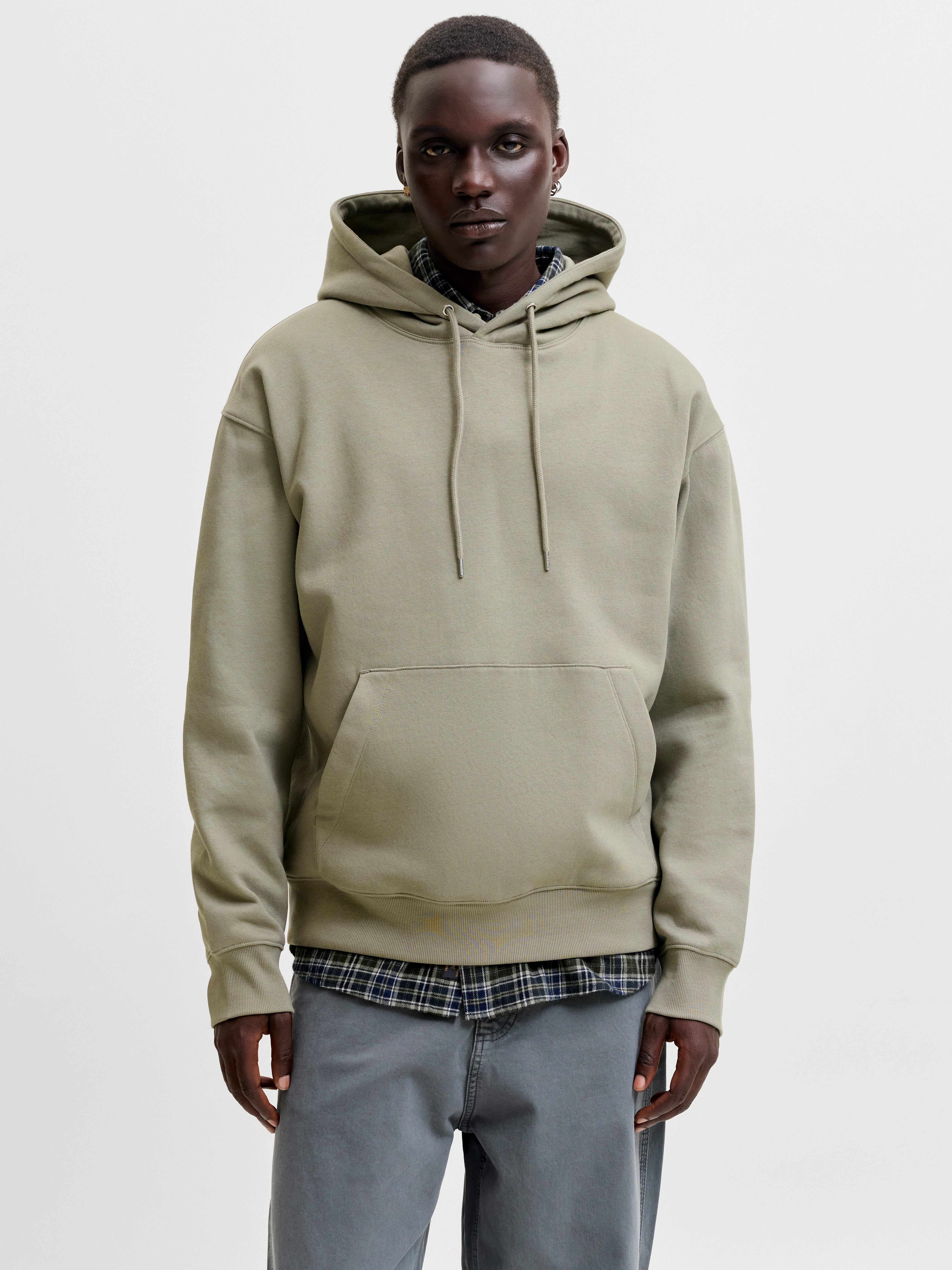 Jack & Jones Kapuzensweatshirt JJEACE SWEAT HOOD NOOS Baumwollmischung, relaxed fit