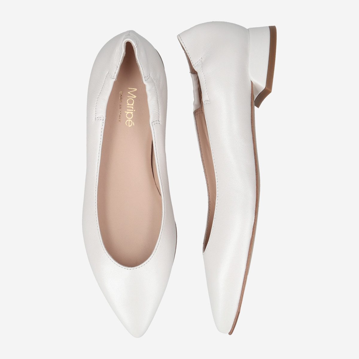 Maripé Maripé Drusilla V.6, Ballerina, Weiß, Damen Ballerina