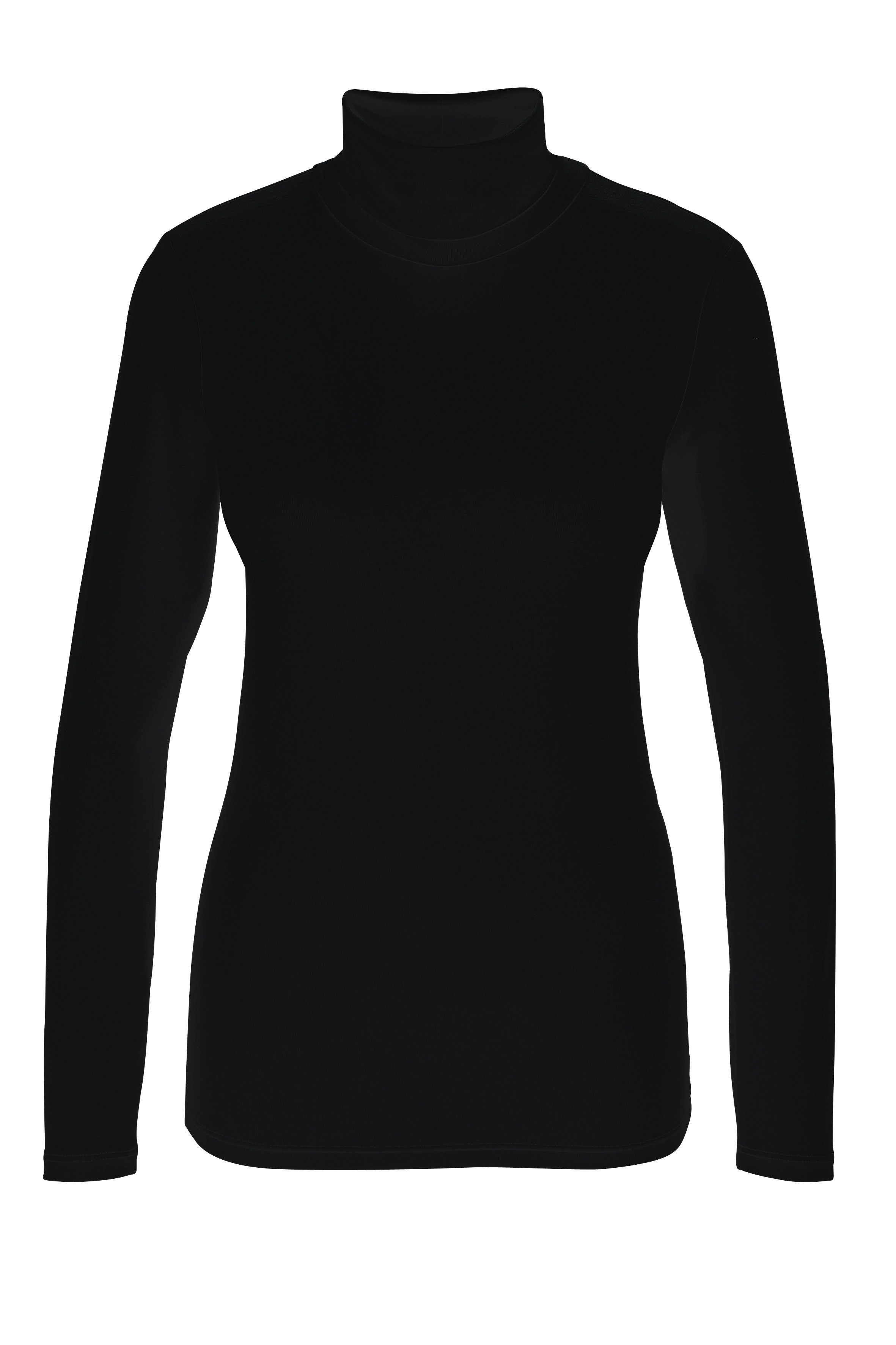 Aniston CASUAL Rollkragenshirt in schwarz-bunt-bedruckt oder 4 trendigen Unis. Reduzierter Preis € 17,99. Unverbindliche Preisempfehlung € 24,99