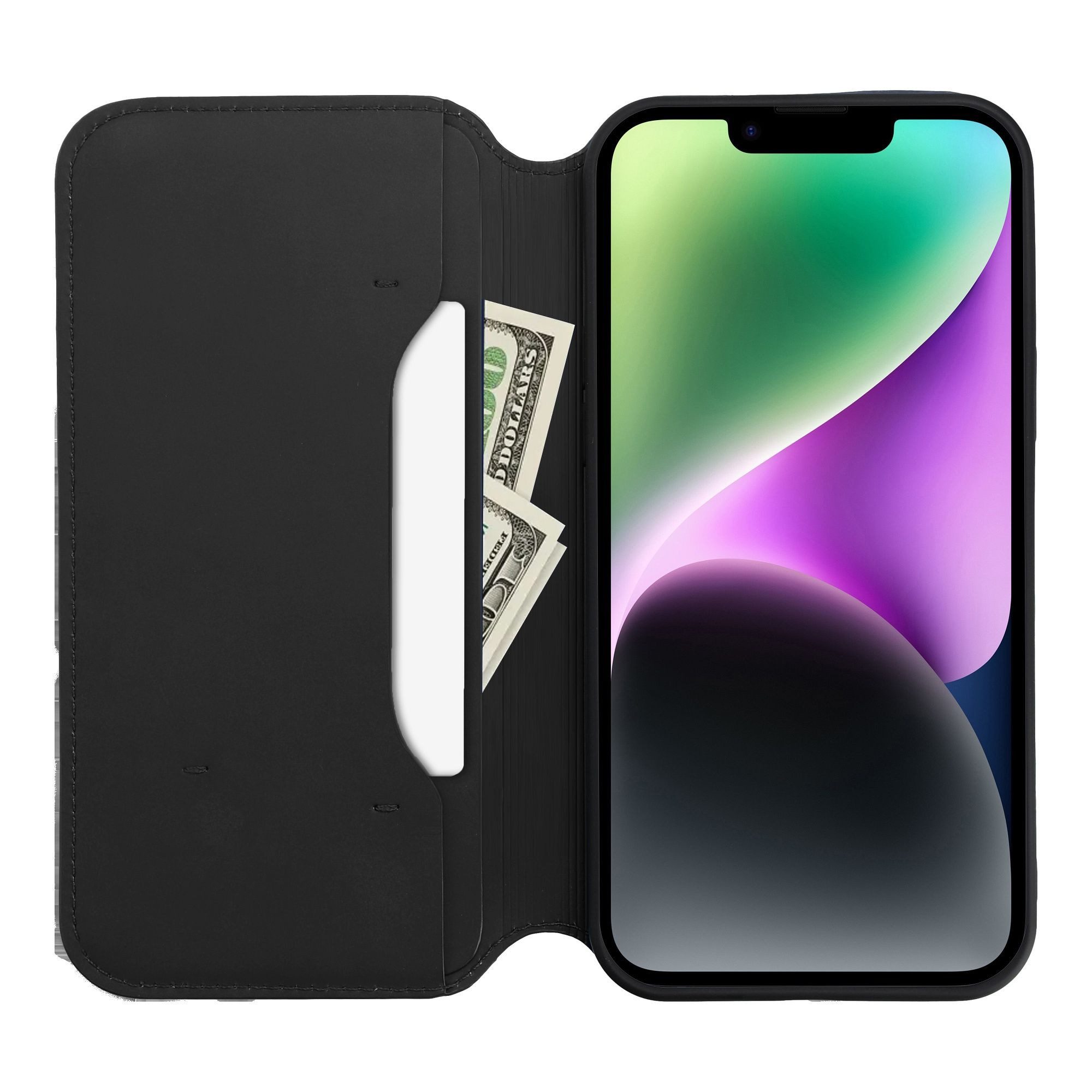 COFI 1453 Smartphone-Hülle Dual Pocket Holster Buch Tasche