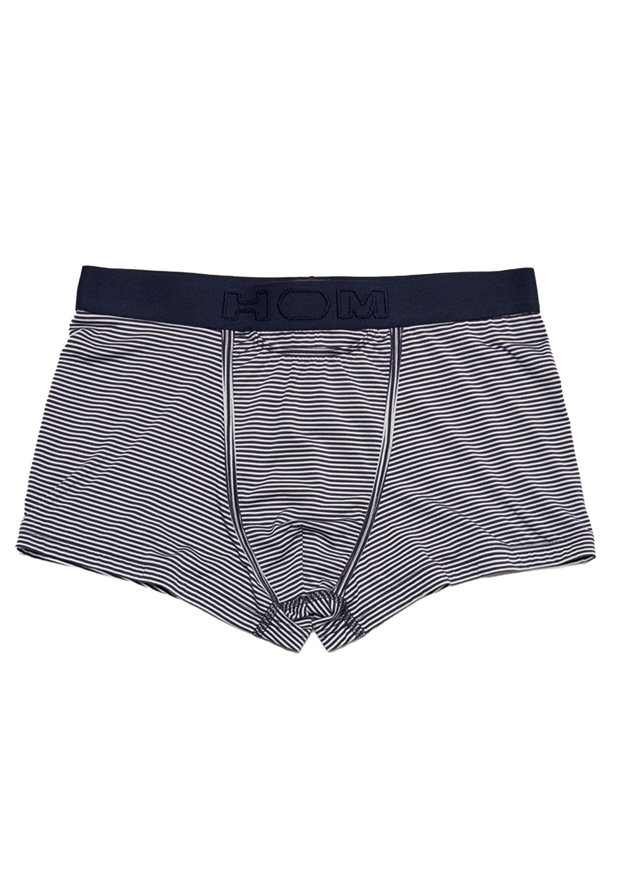 Eingriff Boxershort (1-St) - Navy - Simon Boxer Gestrickte Retro HO1 Mit Pant Streifenmuster Hom /