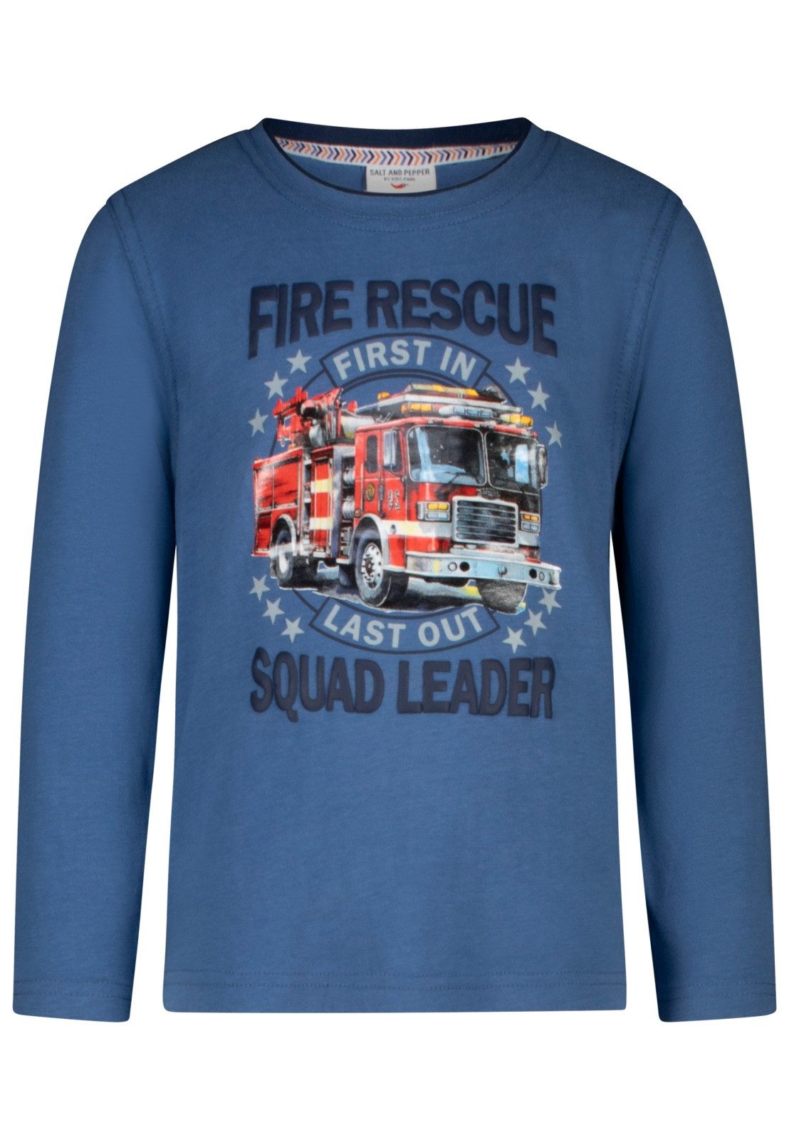 SALT AND PEPPER Langarmshirt Salt & Pepper Jungen Feuerwehr Langarmshirt (1-tlg)