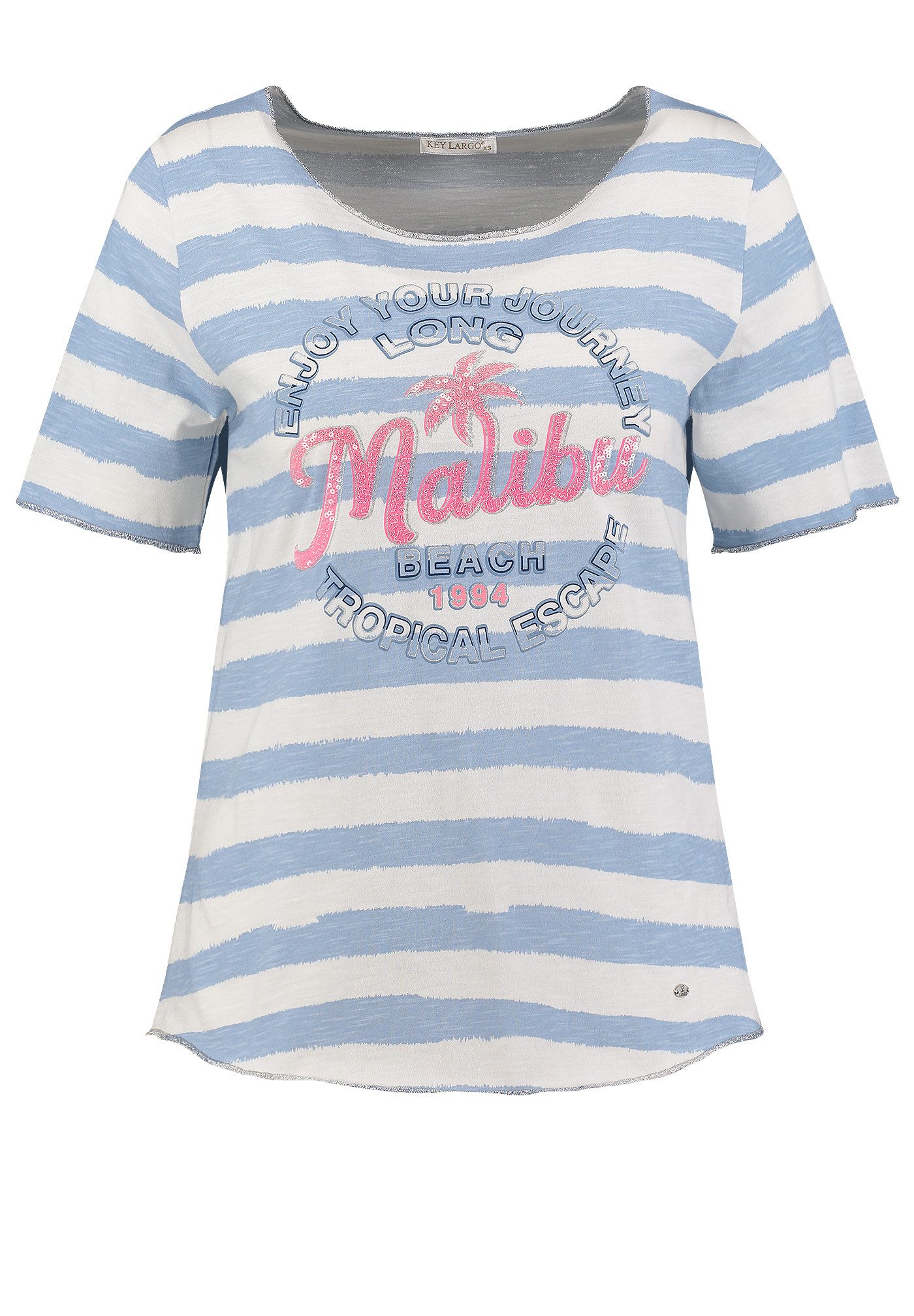Key Largo T-Shirt WT MALIBU round (1er)