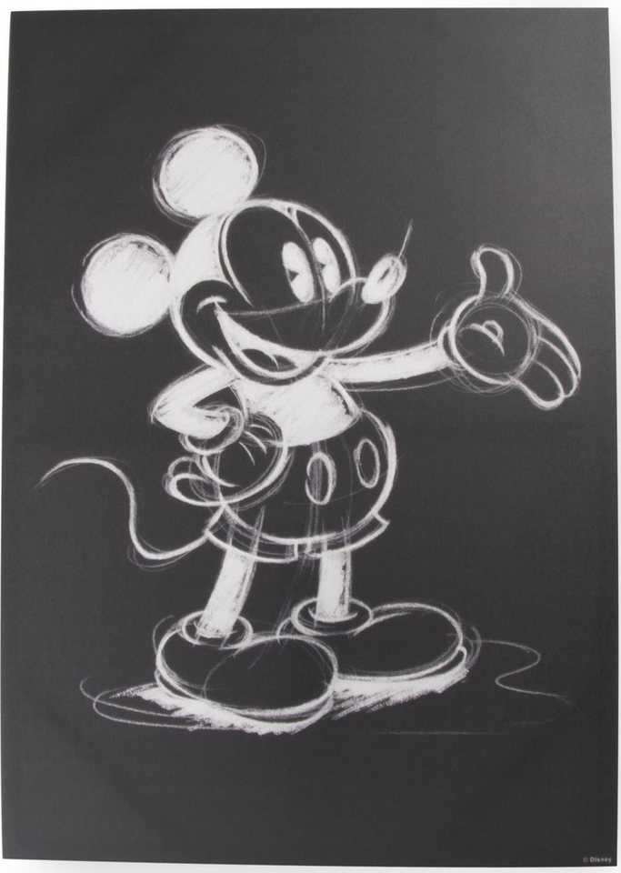 Disney Leinwandbild Mickey, (1 St)