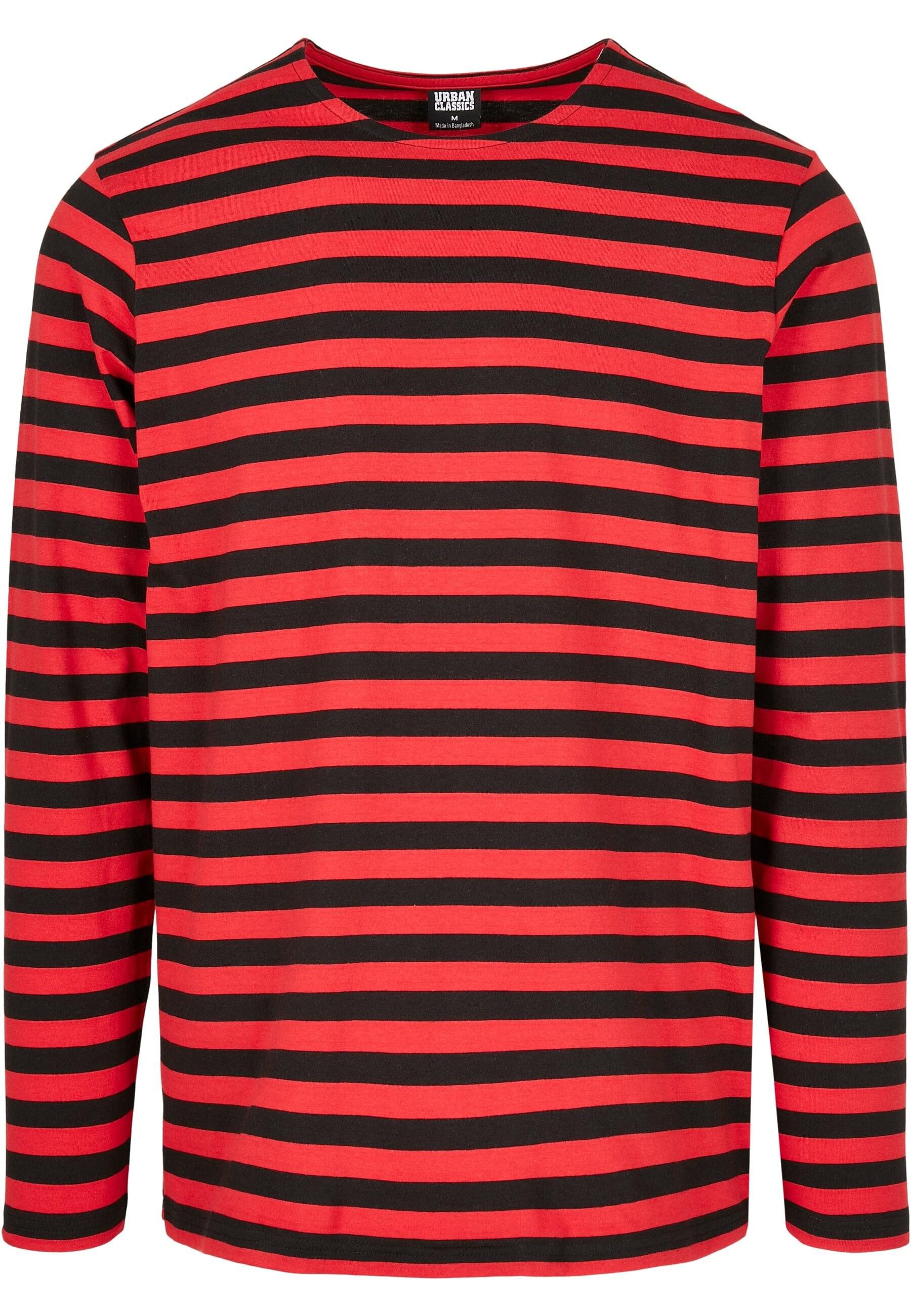 URBAN CLASSICS Langarmshirt Urban Classics Herren Regular Stripe LS (1-tlg) günstig online kaufen