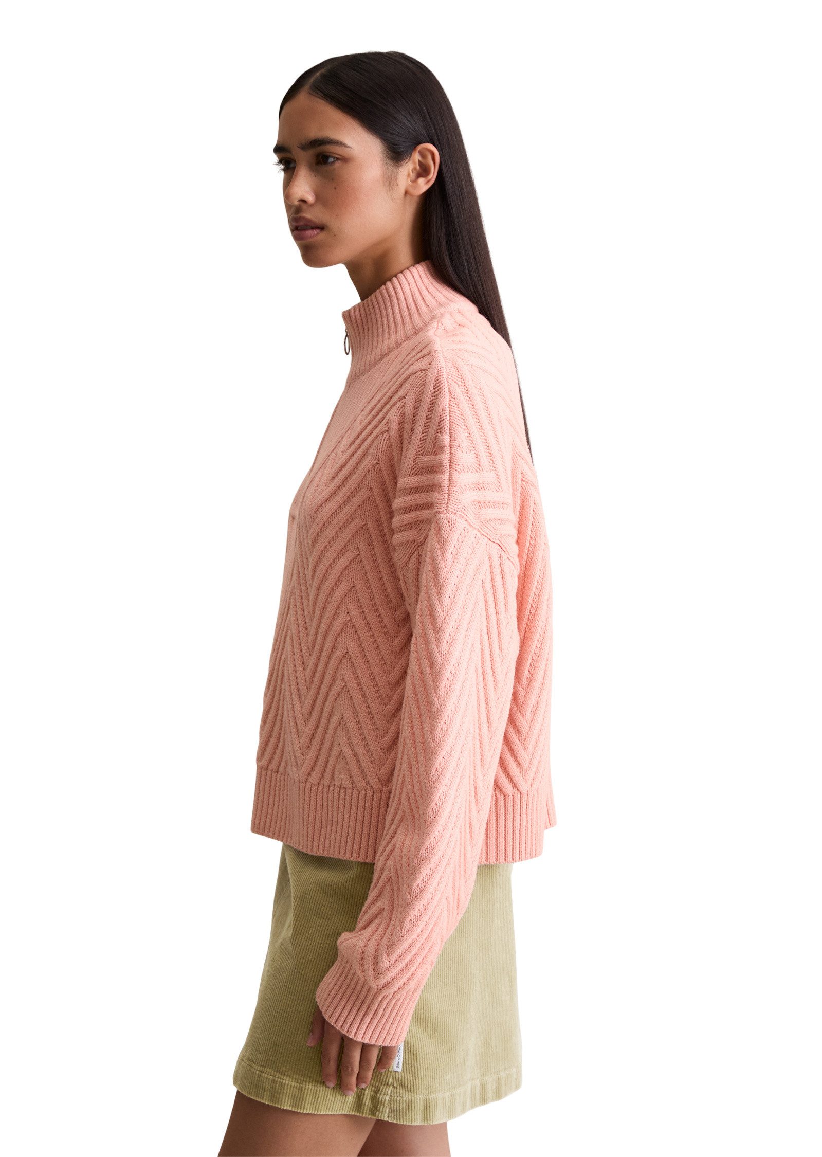 Marc O'Polo DENIM Strickpullover aus weichem Schurwolle-Mix günstig online kaufen