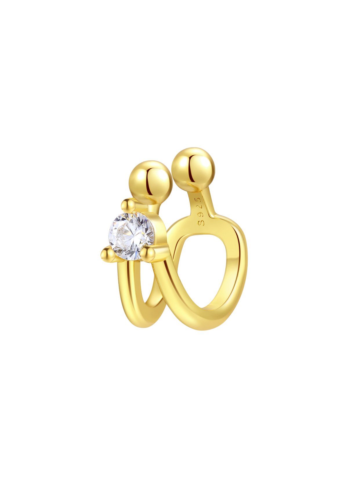 Hey Happiness Ohrklemme Solitär, Ear Cuff günstig online kaufen