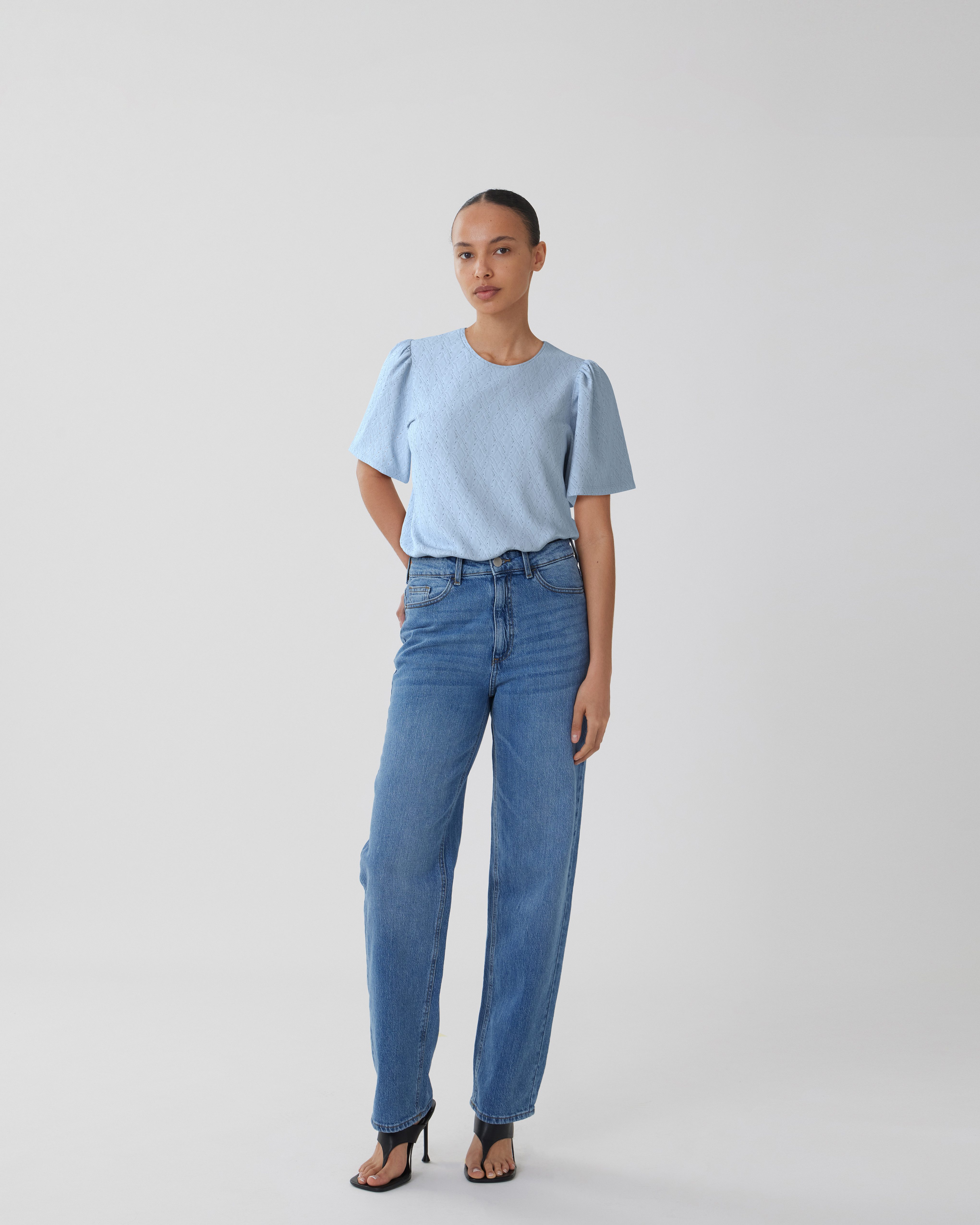 Vila Rundhalsshirt VIBELLI O-NECK S/S TOP - NOOS günstig online kaufen