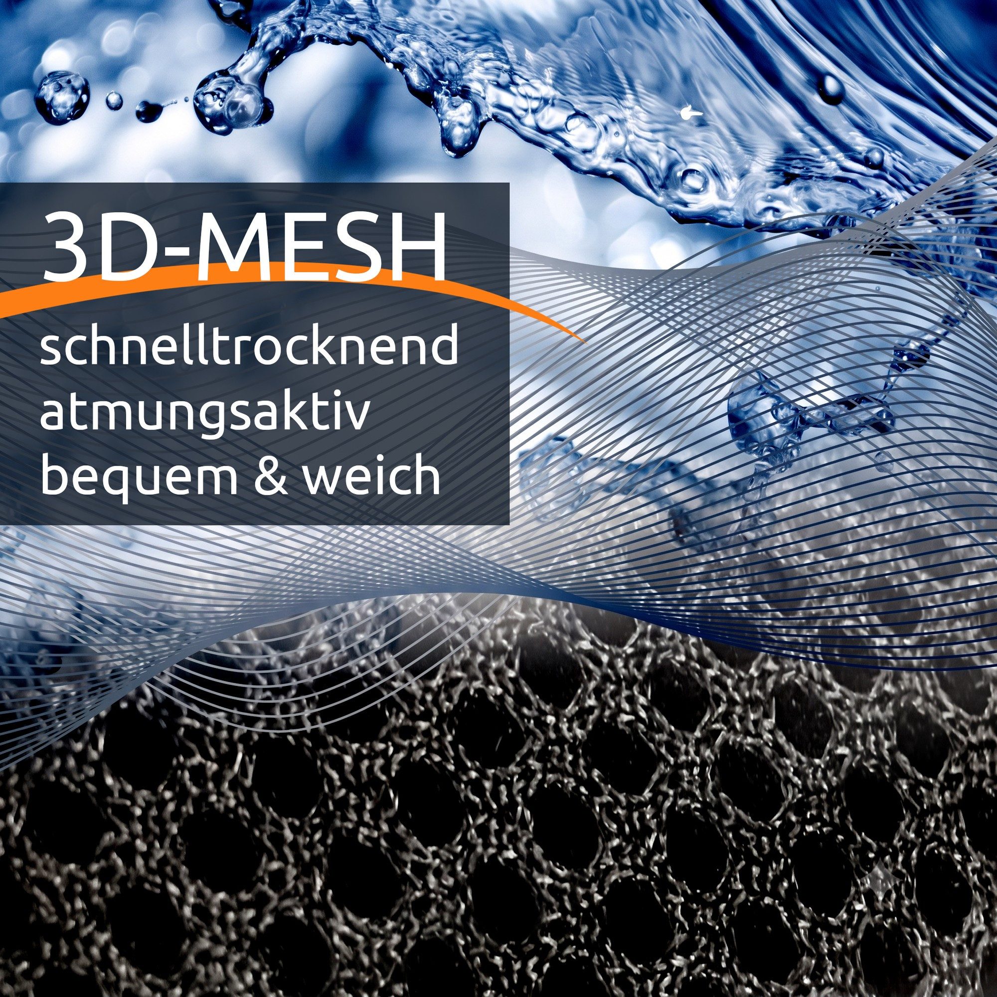 yourGEAR Campingstuhl Hochlehner Sovana 3D - XXL Gartenstuhl, Klappstuhl mit 3D Mesh Bezug – Bild 5 von 5