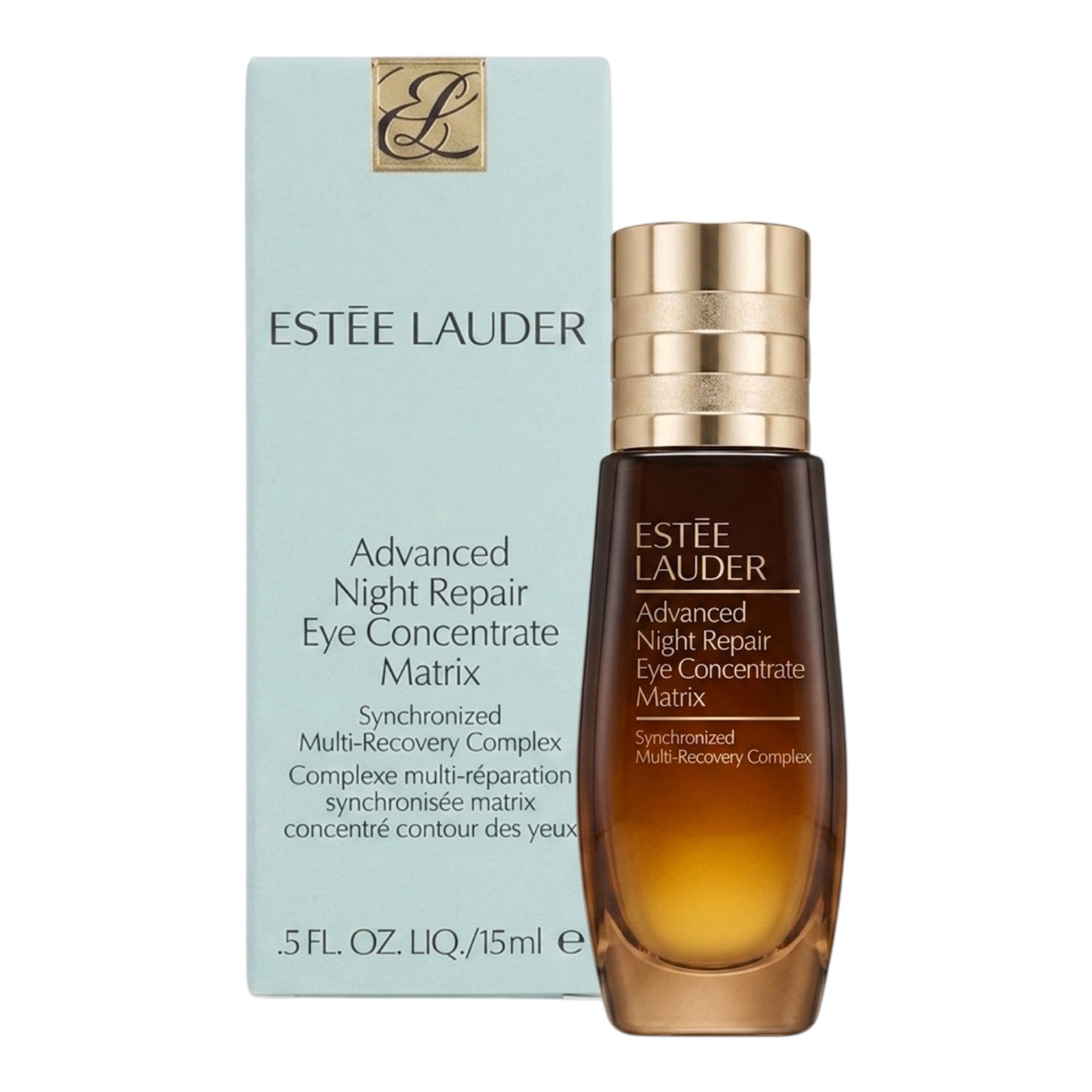 ESTÉE LAUDER Augenserum Advanced Night Repair Eye Concentrate Matrix, Glättet Falten, mindert Augenringe, spendet Feuchtigkeit täglich