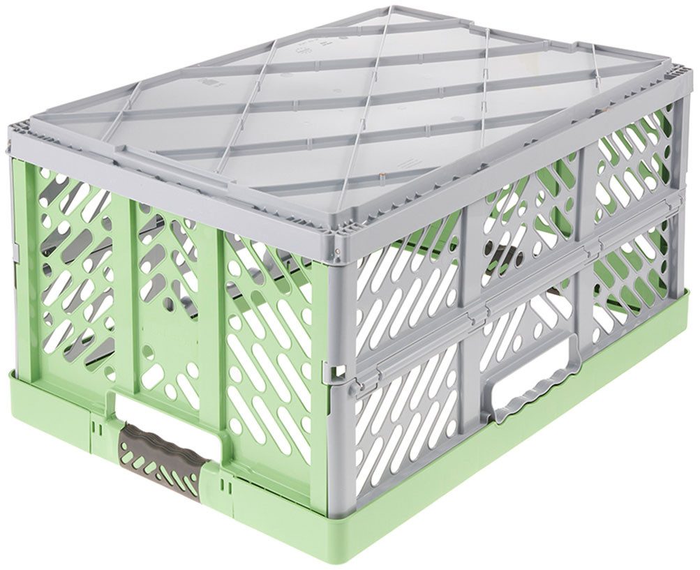 keeeper Klappbox Profi-Klappbox ben eco mit Softgriffen (Set 2 St) 45 l, 54x37x28 cm, 45 l, Soft-Touch-Griffe, zusammenklappbar, leicht zu reinigen