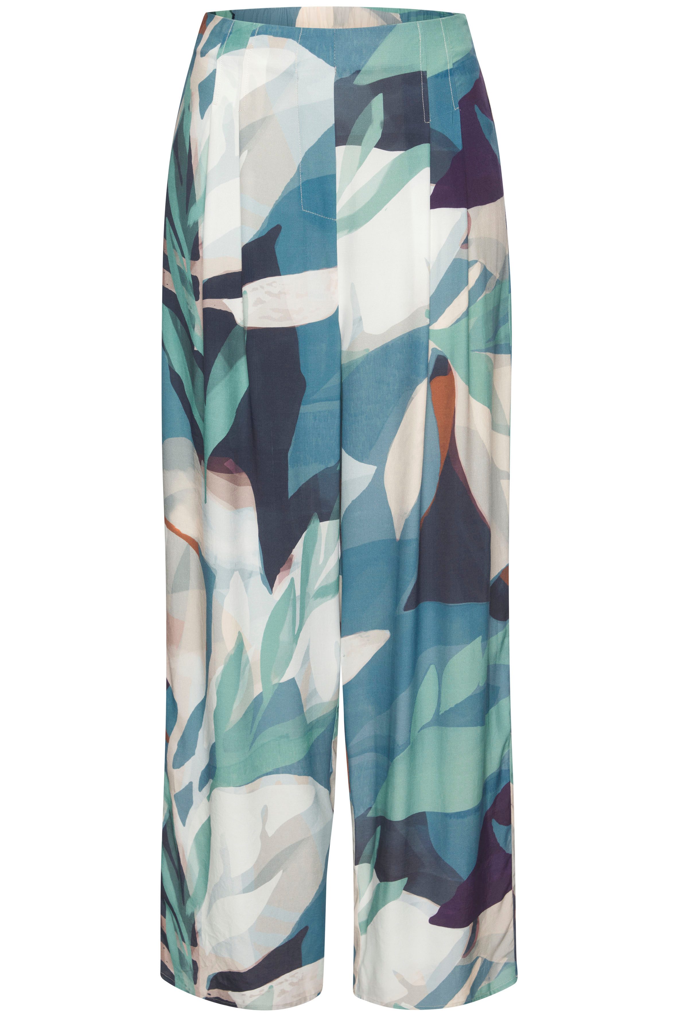 LASCANA Palazzohose mit Alloverdruck, sommerliche Stoffhose günstig online kaufen