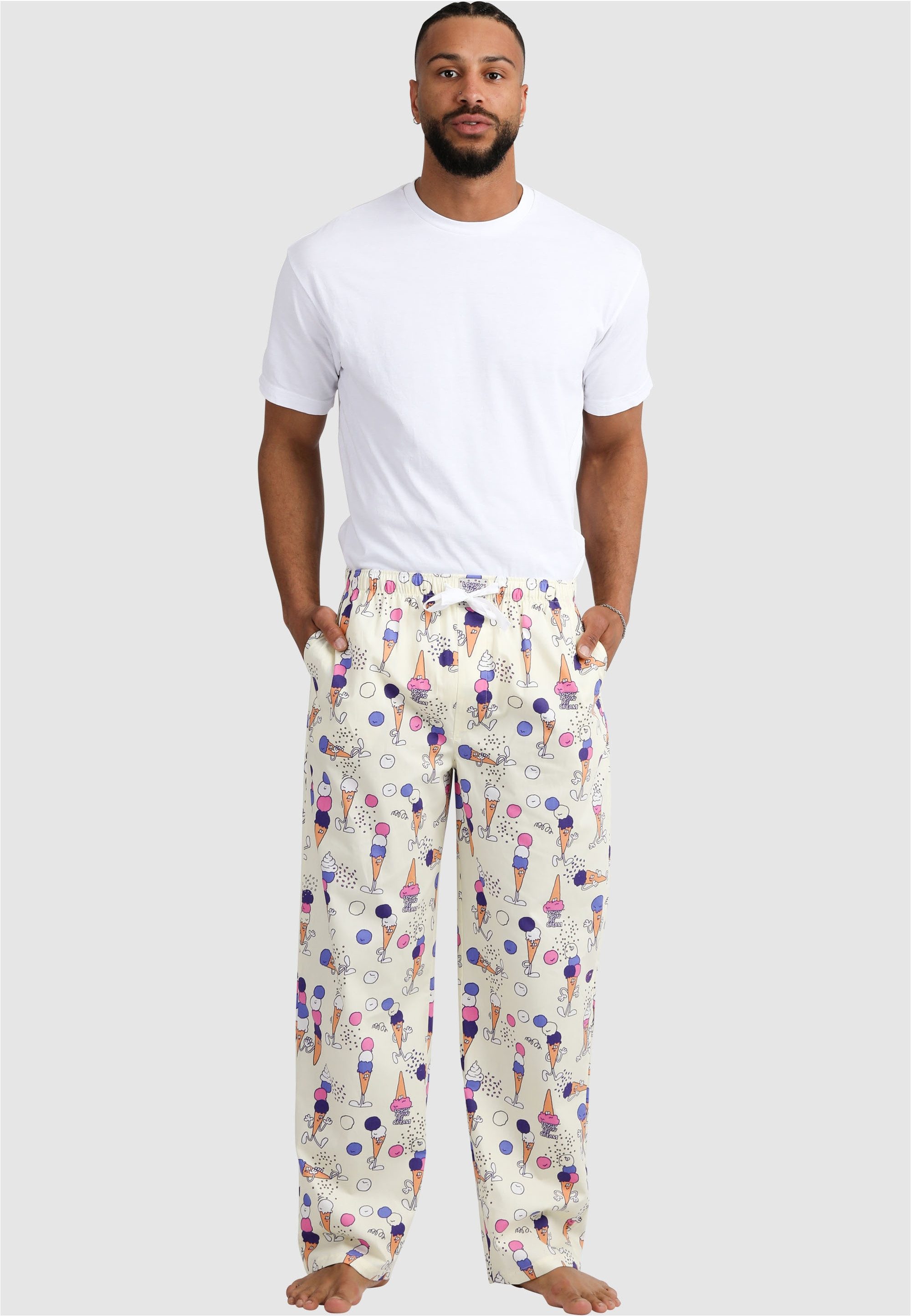 Lousy Livin Schlafhose Icecream mit lockerem günstig online kaufen