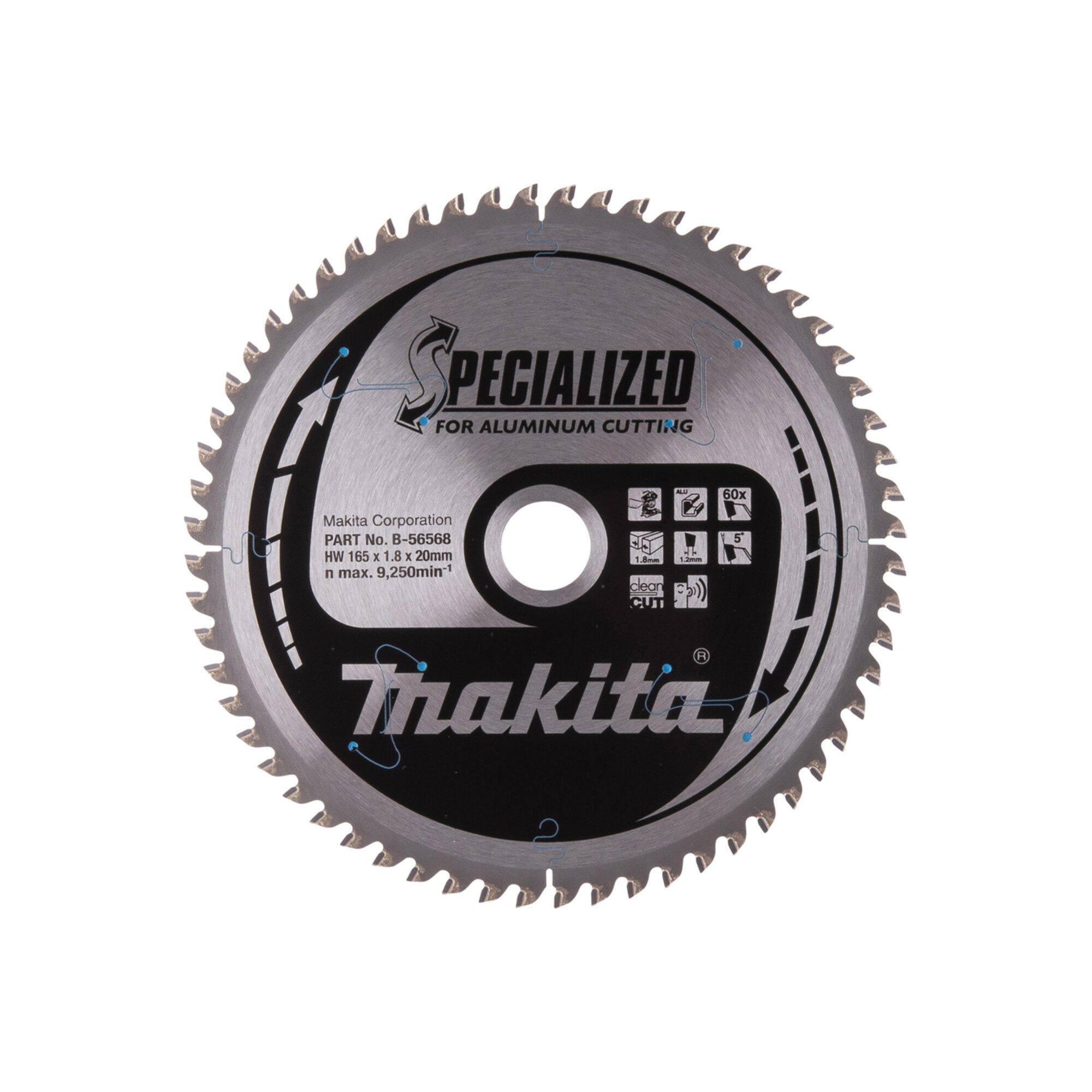 Makita Kreissägeblatt Makita SPECIALZED Sägeblatt 165x20x60Z