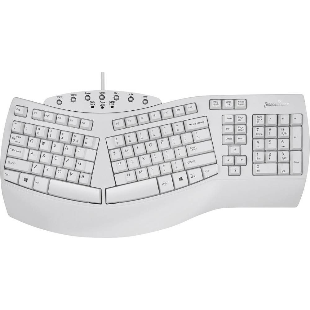 Perixx USB Tastatur Tastatur (Ergonomisch)