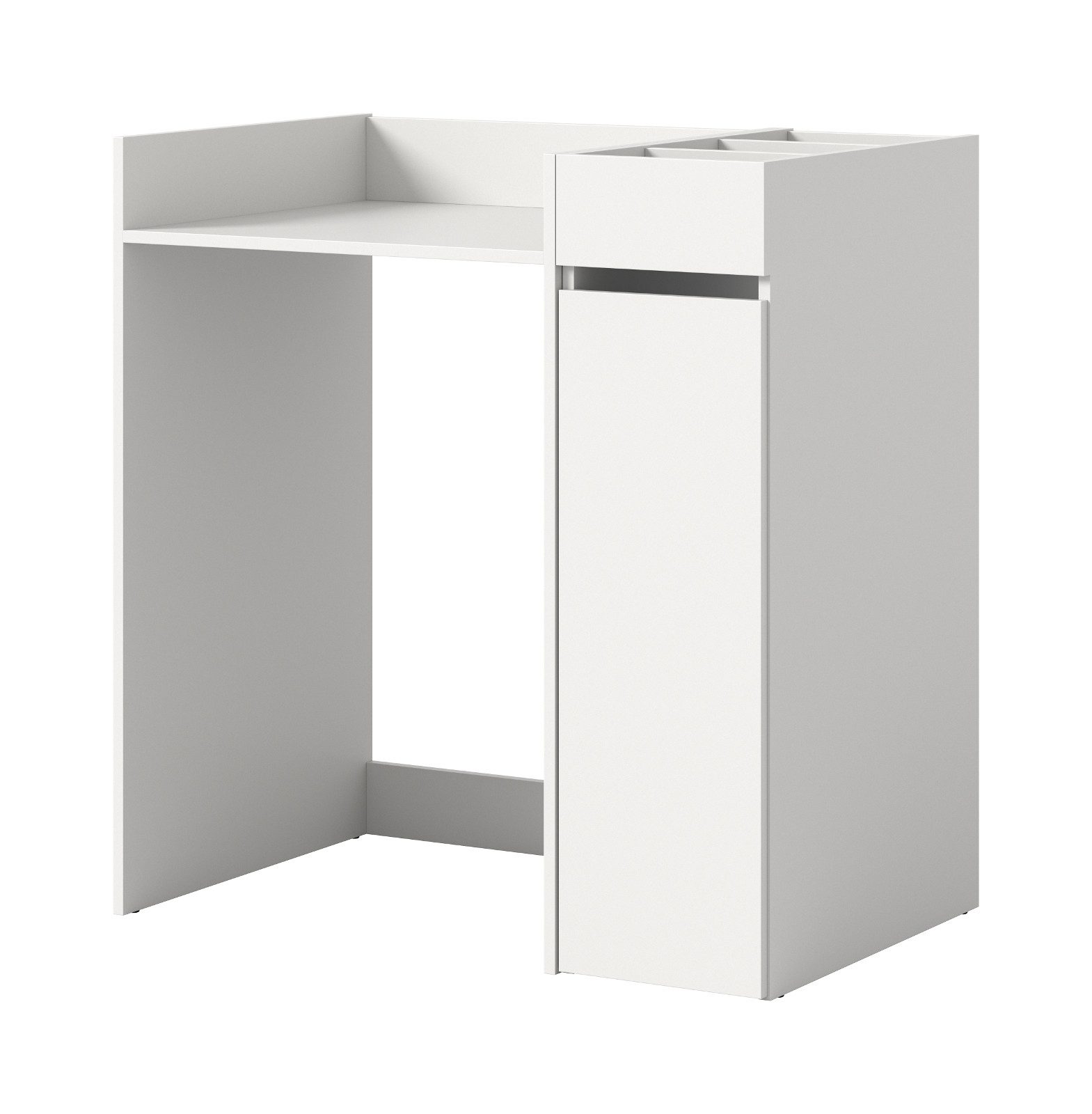 Inn.Furn Waschmaschinenumbauschrank Flexy (in weiß, 2-St., Set Überbauschrank mit Kommode) für Waschmaschinen und Trockner