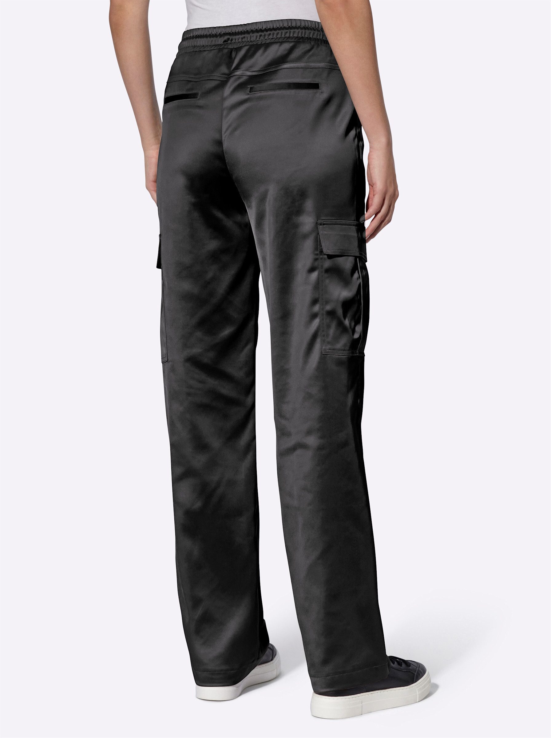 heine Jerseyhose Satin-Hose normal