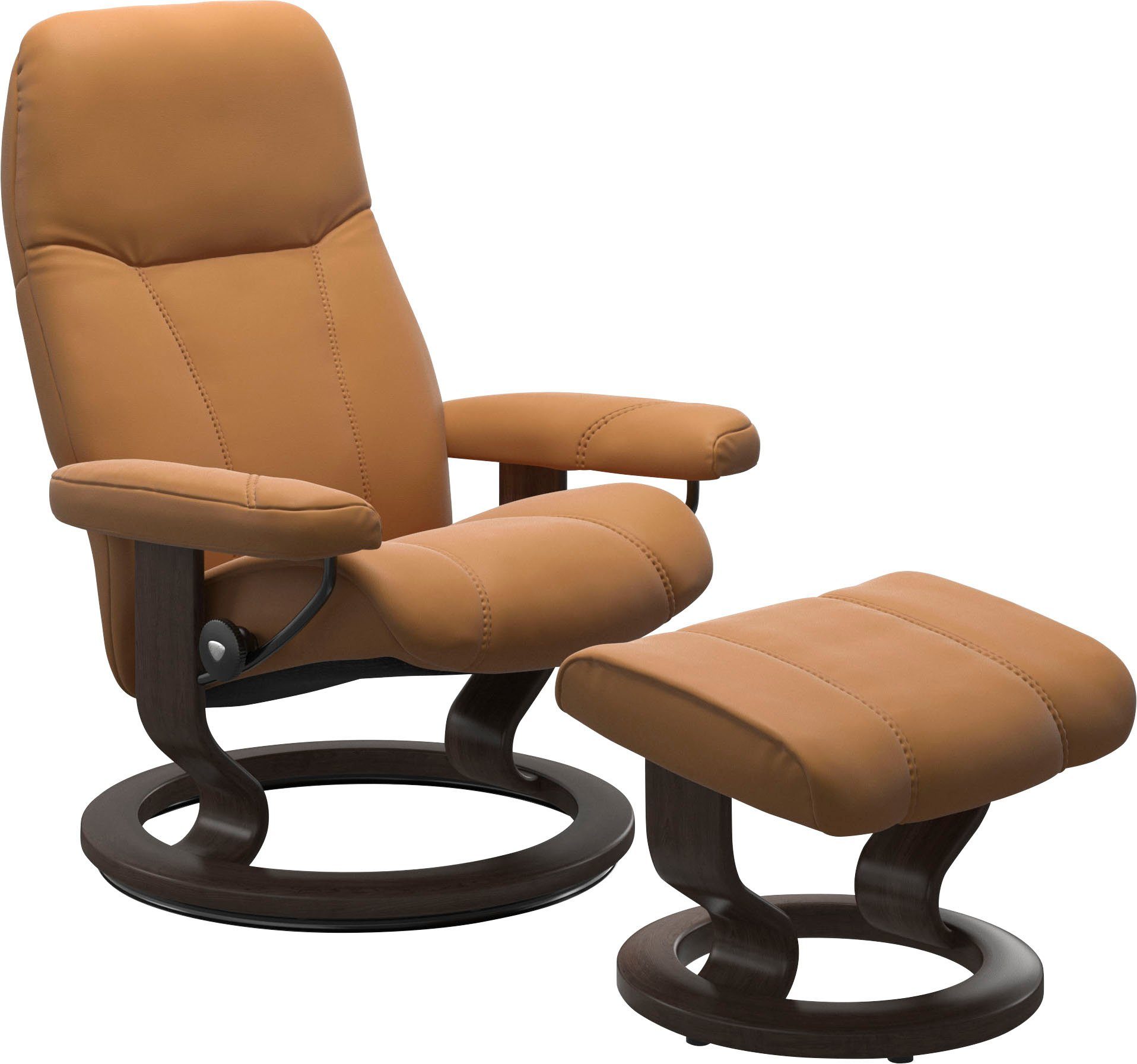 Consul, Relaxsessel Base, Classic Wenge Größe Stressless® Gestell S, mit