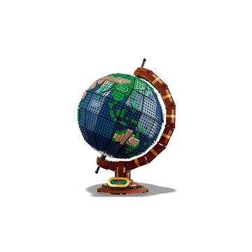 LEGO® Konstruktions-Spielset Ideas 21332 - Globus Bauset, (2585 St), Modell zum Bauen und Ausstellen für Erwachsene