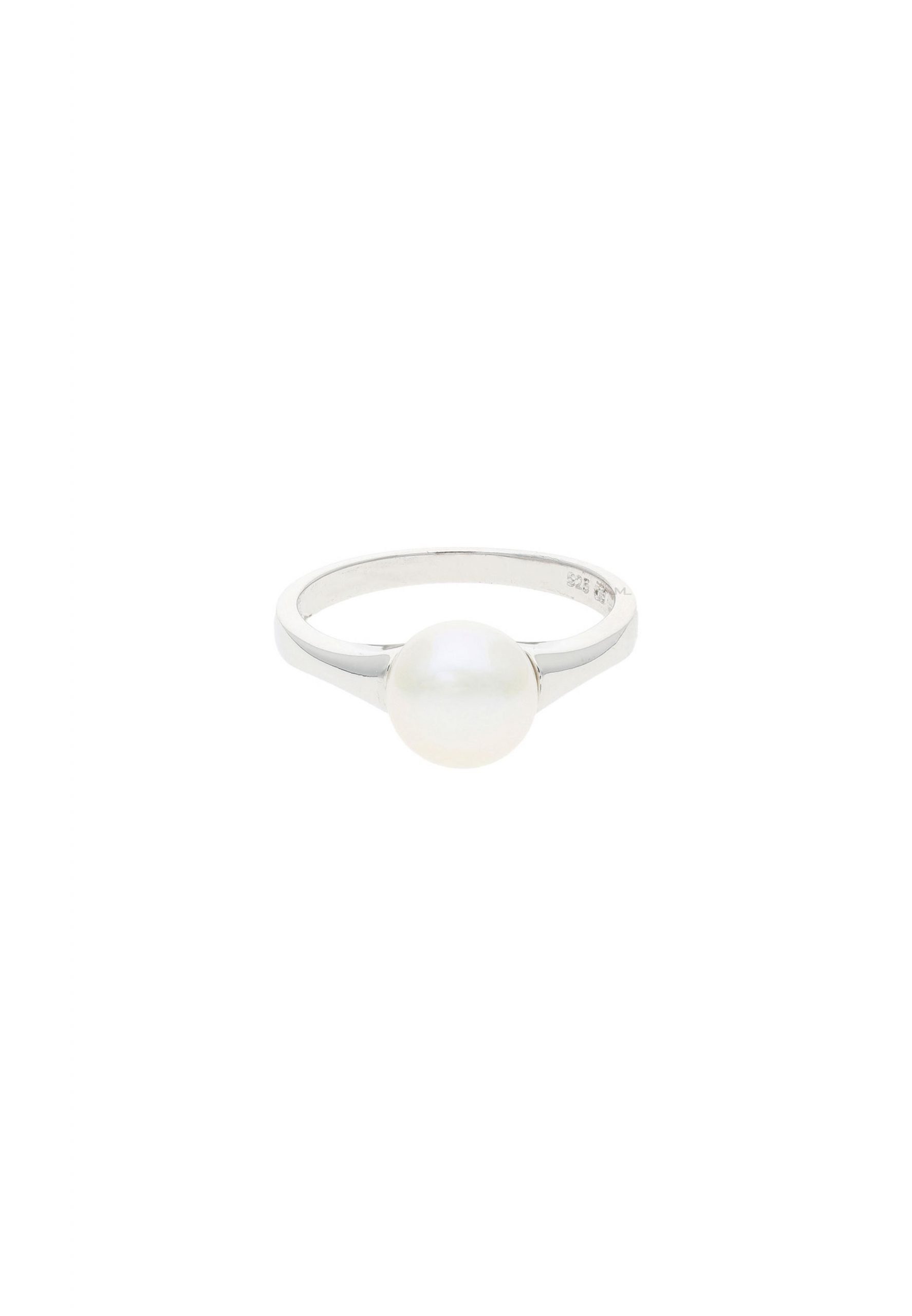 JuwelmaLux Silberring Ring Silber Fingerring Süßwasser-Zuchtperle (1-tlg), Damen Silberring Silber 925/000, inkl. Schmuckschachtel