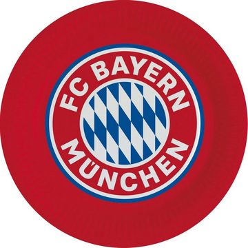 Amscan Papierdekoration FC Bayern München Party Deko Set