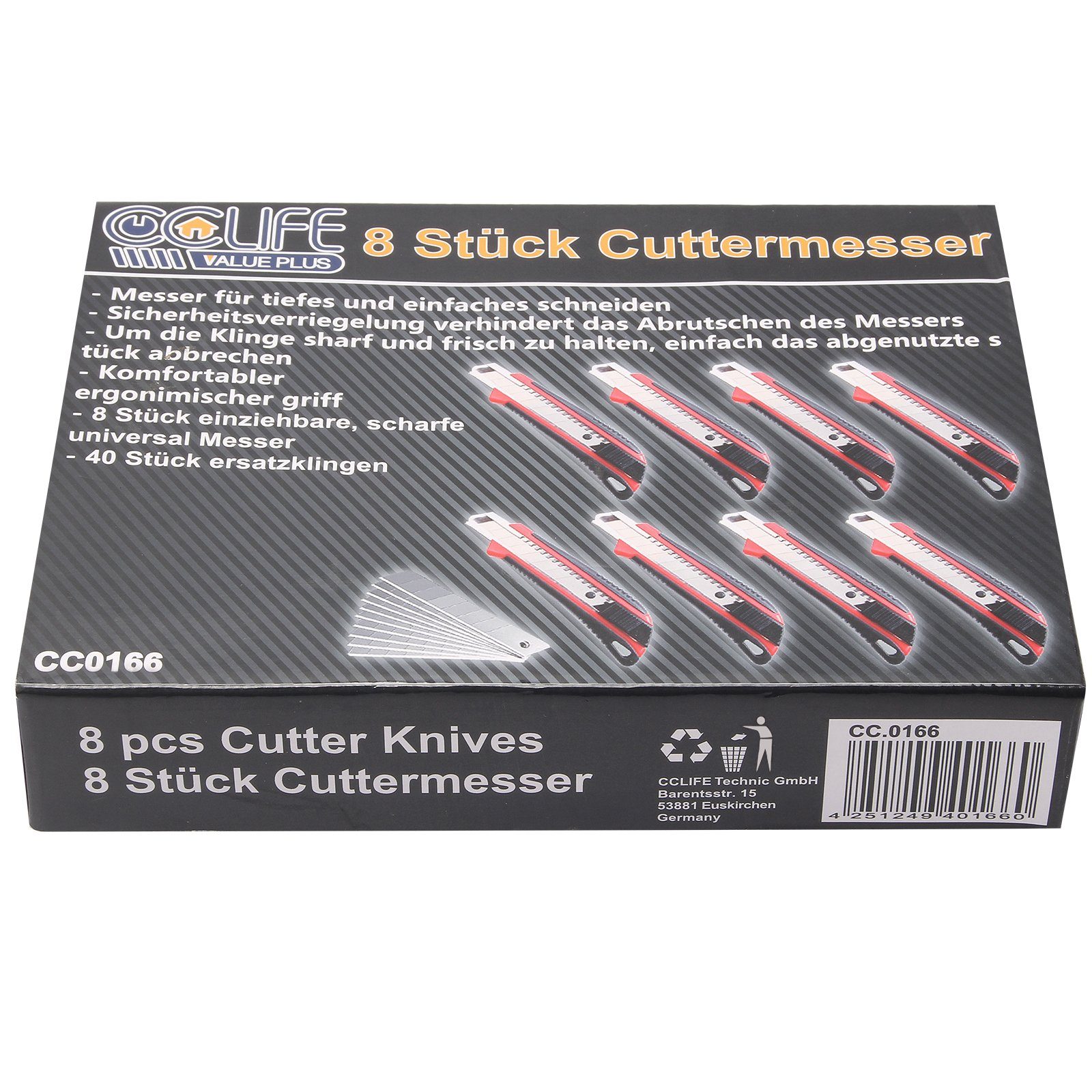 0166V CCLIFE Cuttermesser