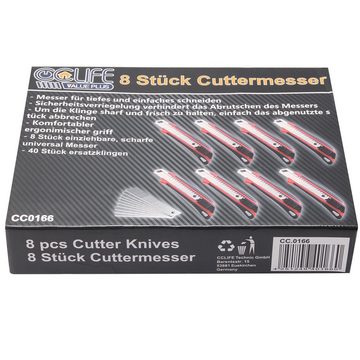 CCLIFE Cuttermesser 0166V