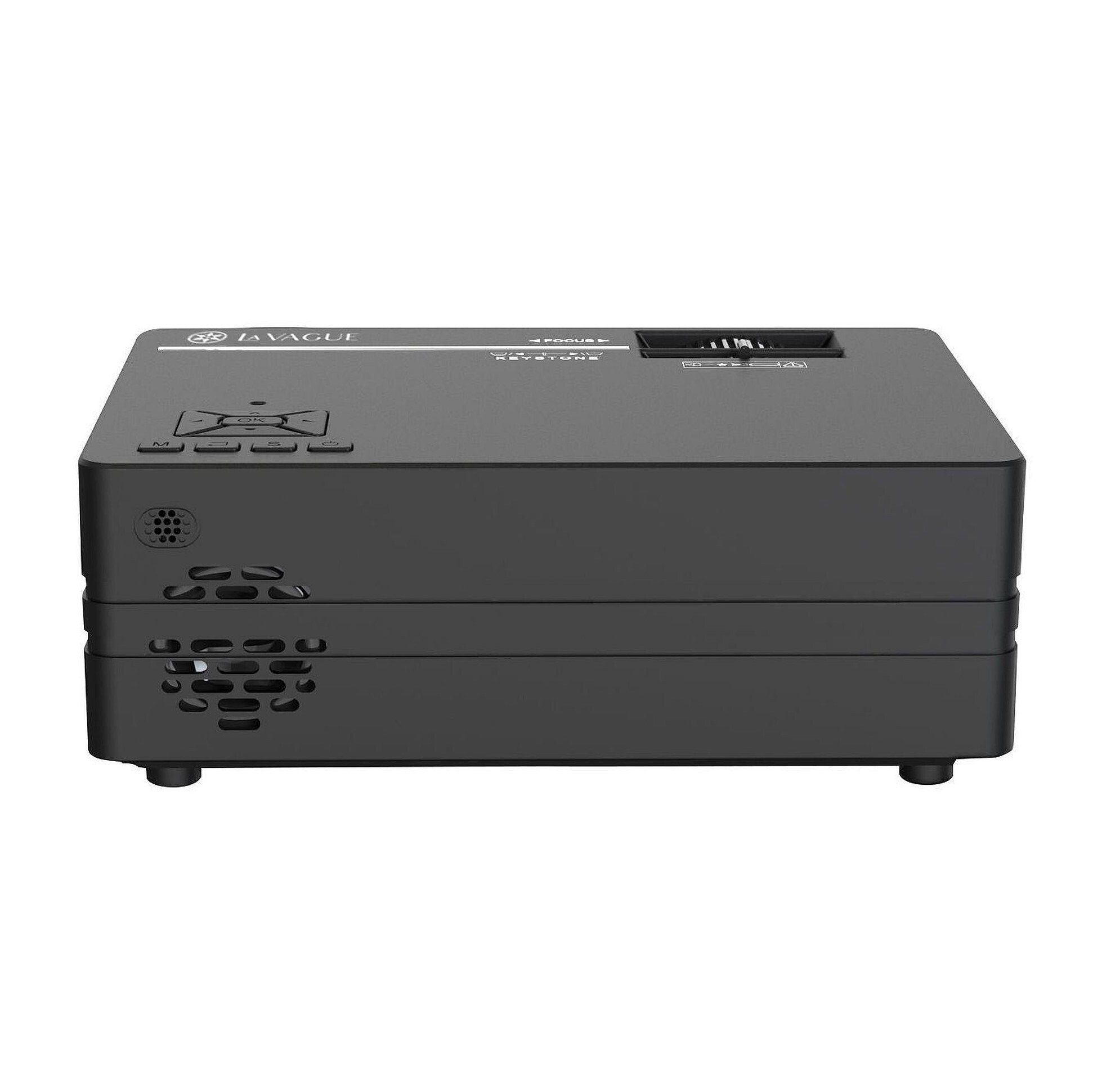 schwarz px, LA WI-FI (2000 1080 led-projektor lm, LED-Projektor) LED-Beamer VAGUE 1000:1, LV-HD240 1920 x