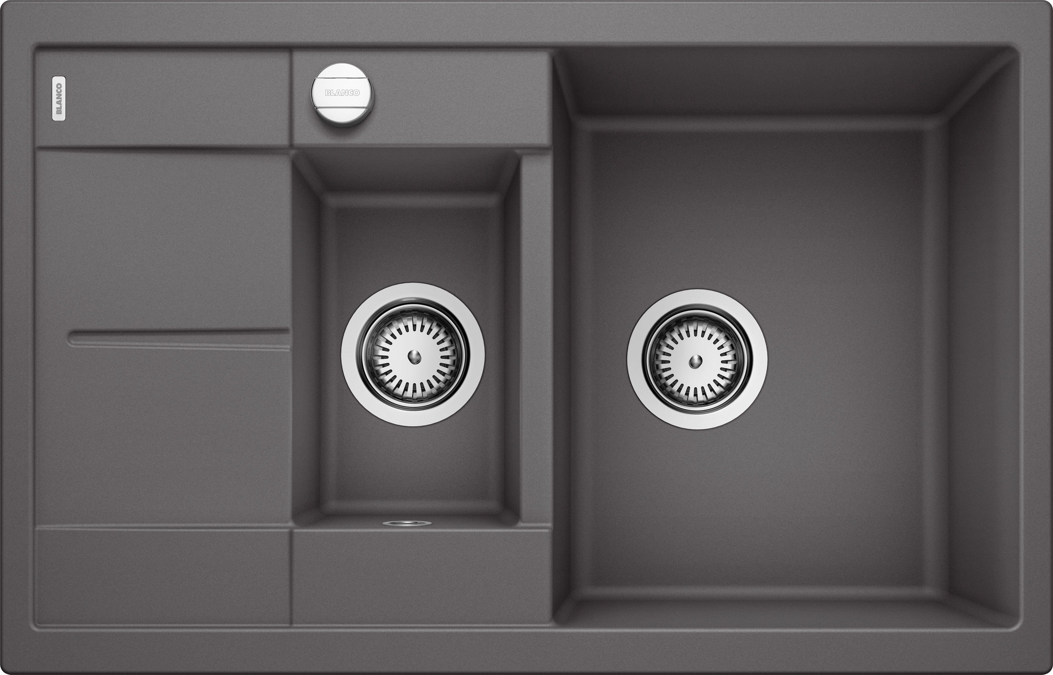 Blanco Granitspüle METRA 6 S Compact, rechteckig, aus SILGRANIT®