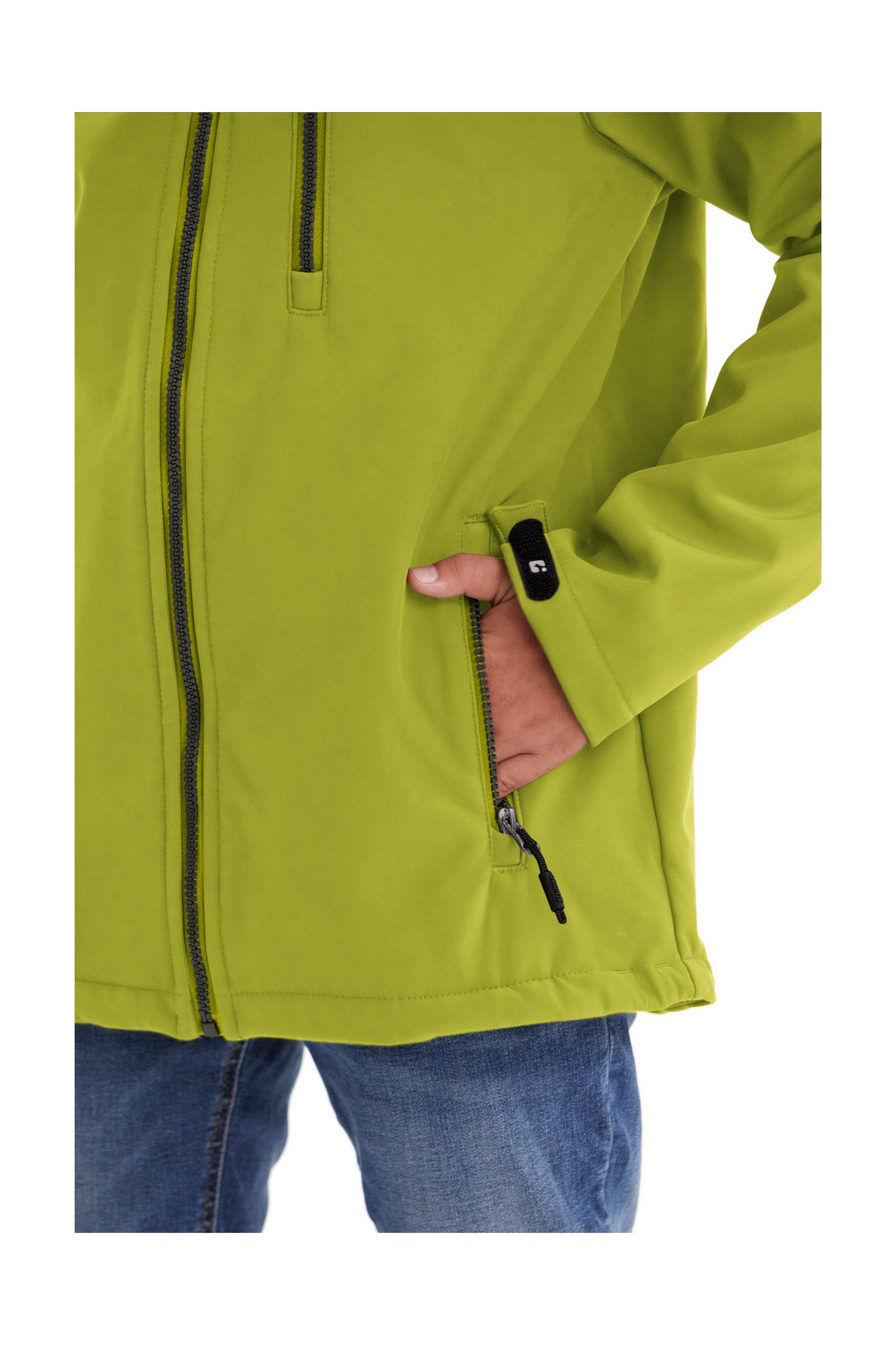 Killtec Softshelljacke Boys limette Softshelljacke