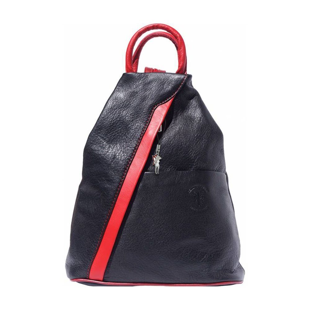 FLORENCE Handtasche Florence Damen Schultertasche rot (Cityrucksack), Damen günstig online kaufen