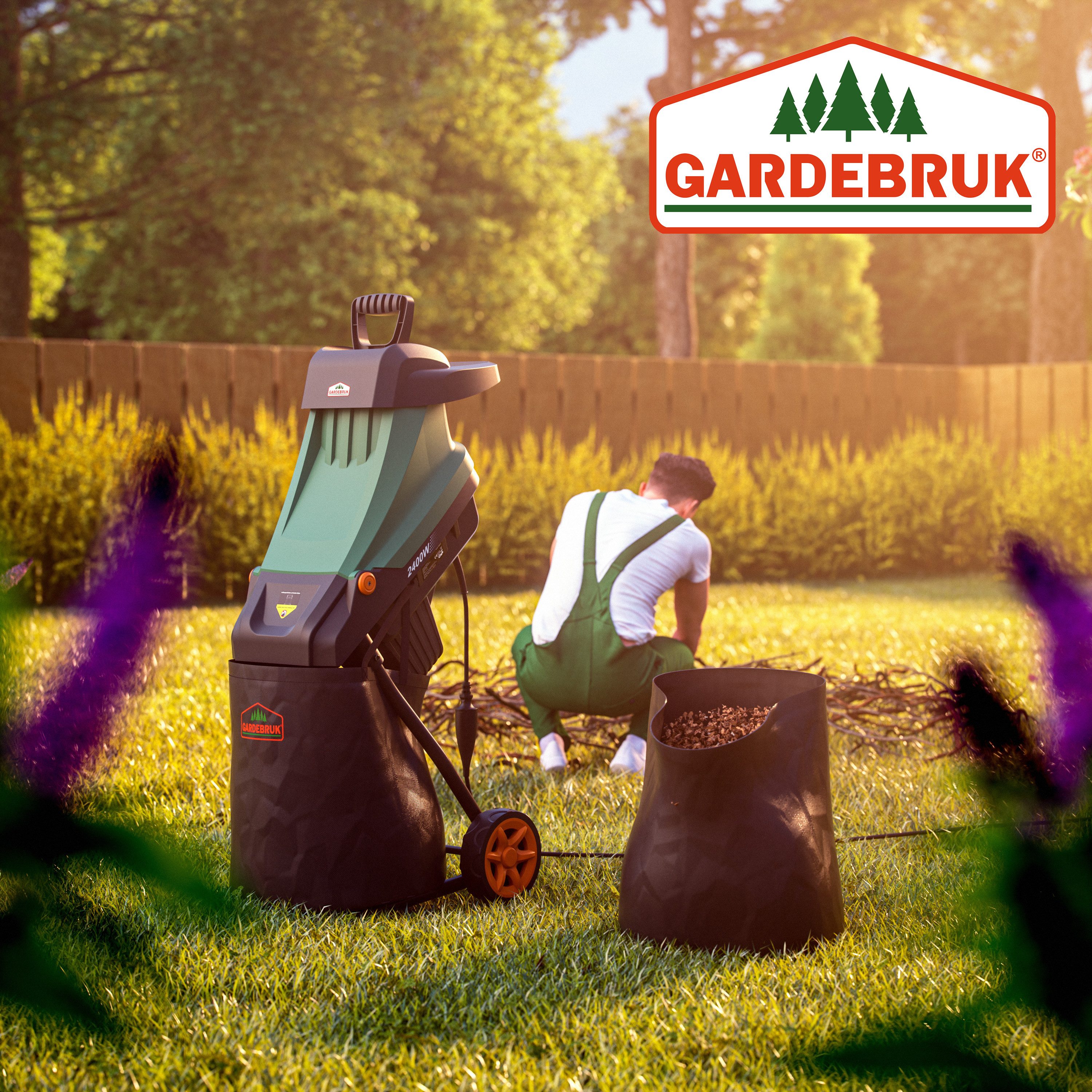 Gardebruk Messerhäcksler, 3100 W max 45 günstig online kaufen