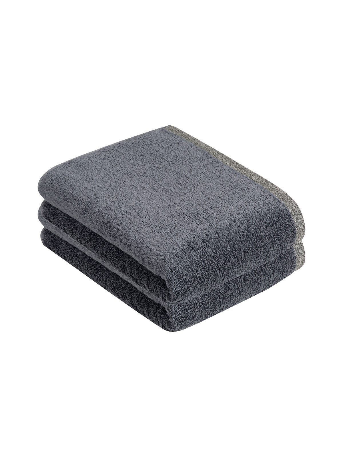 bugatti Duschtücher 2er Pack Duschtuch Prato, Frottier (Spar-Set, 2-St), hohe Markenqualität