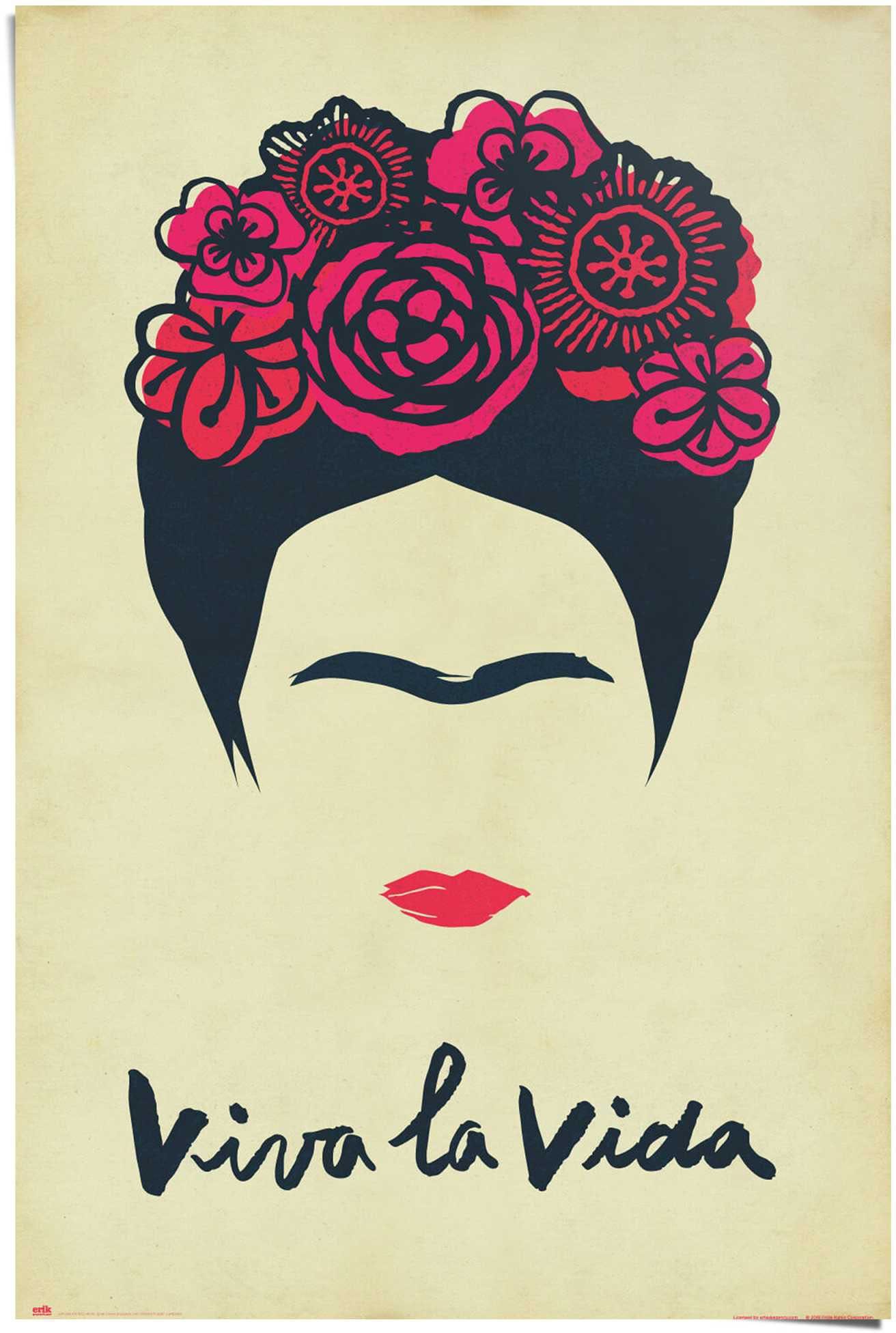 Reinders! Poster »Frida Kahlo - Viva la vida«-Otto