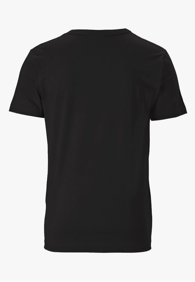 LOGOSHIRT T-Shirt Slytherin Logo mit Frontdruck coolem