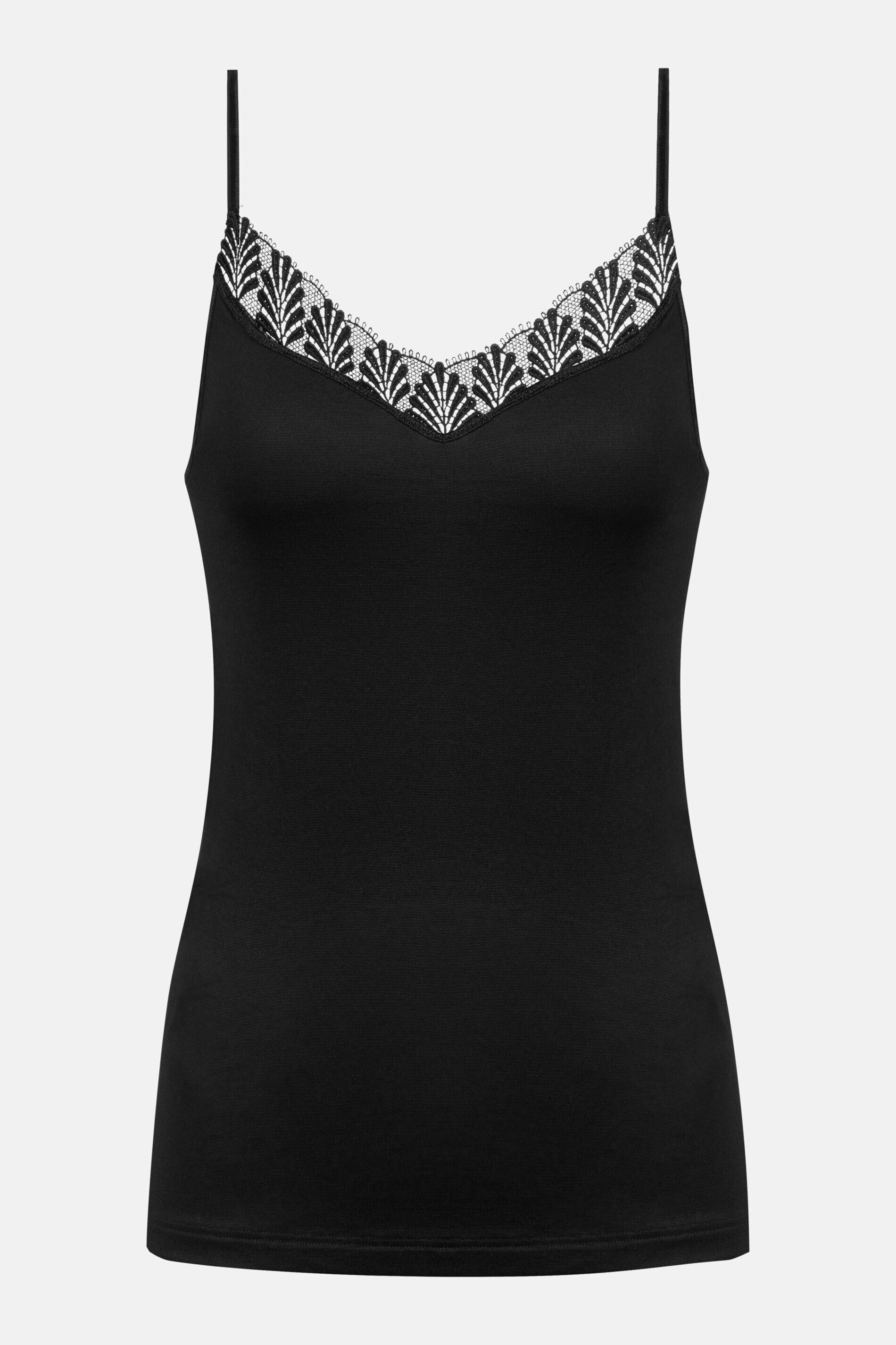 Mey Spaghettitop Damen Serie Emotion Elegance Uni (1-tlg) Spitzenverzierung günstig online kaufen