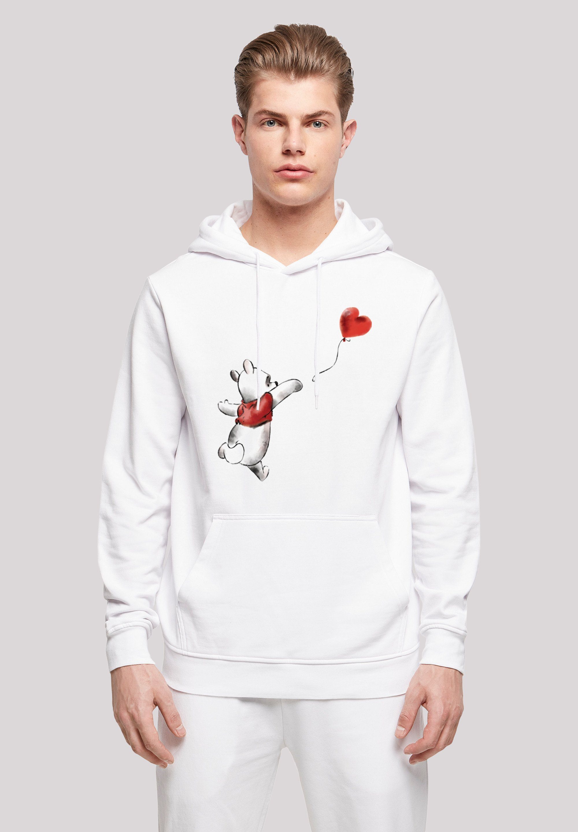 F4NT4STIC Kapuzenpullover Disney Winnie Puuh mit Ballon Pu der Bär  Luftballon Print