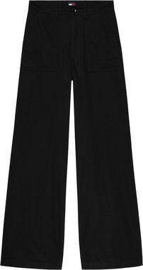 Tommy Jeans Cargohose TJW CLAIRE HR WIDE CARGO PANT mit Logopatch