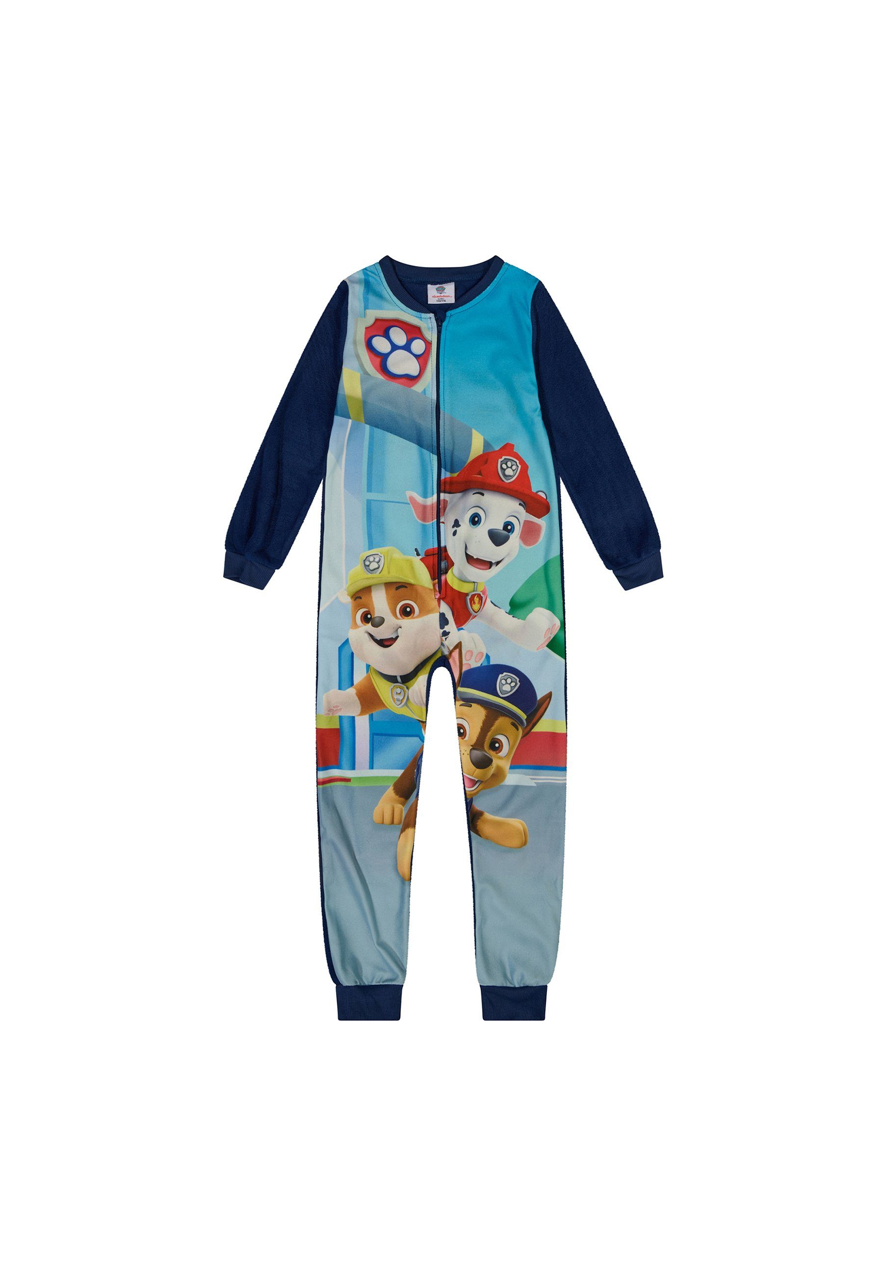 langarm Paw Pyjama Overall Jumpsuit Schlaf Schlafanzug ONOMATO! Patrol