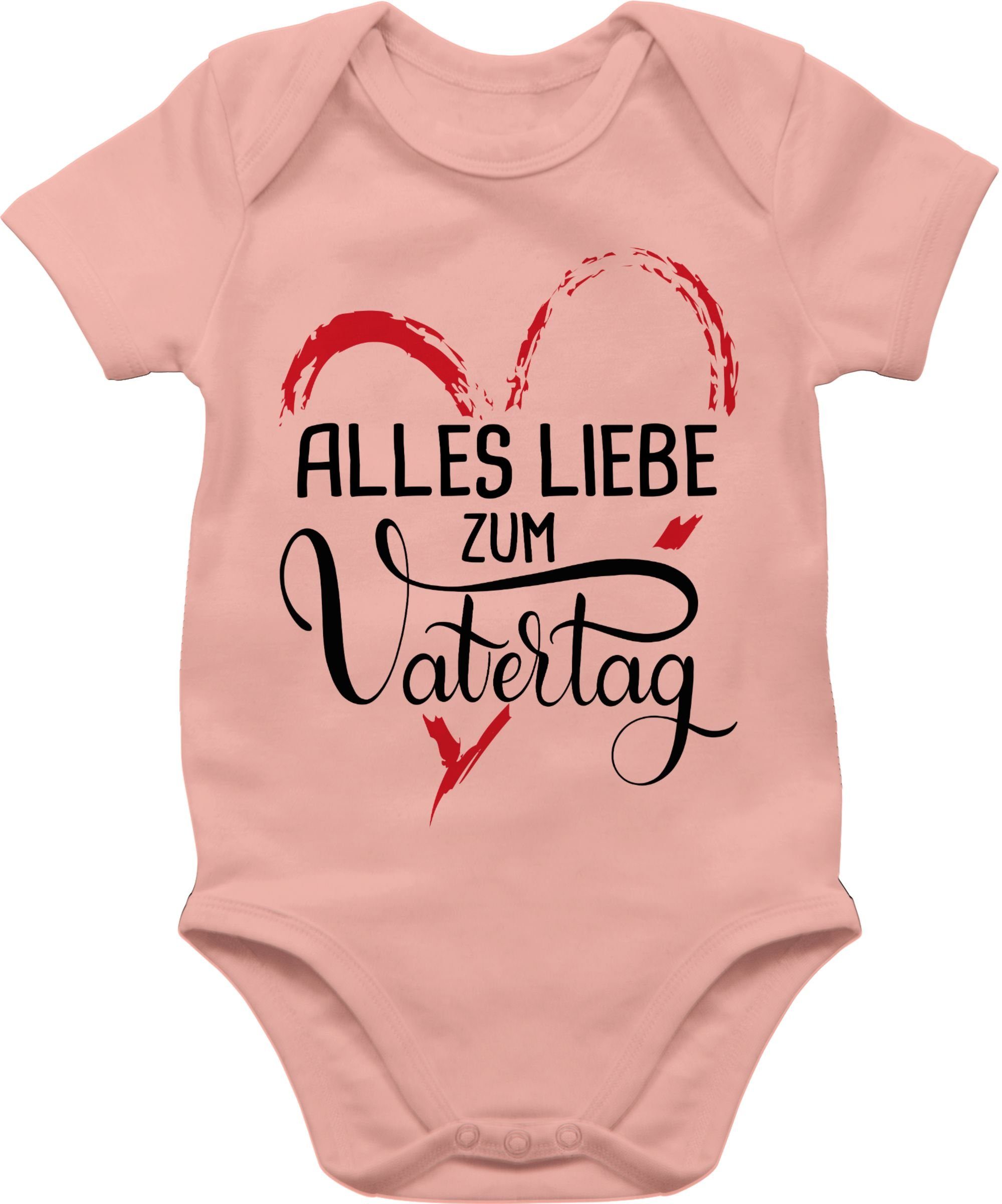 Shirtracer Shirtbody »Alles liebe zum Vatertag Rot Geschenk