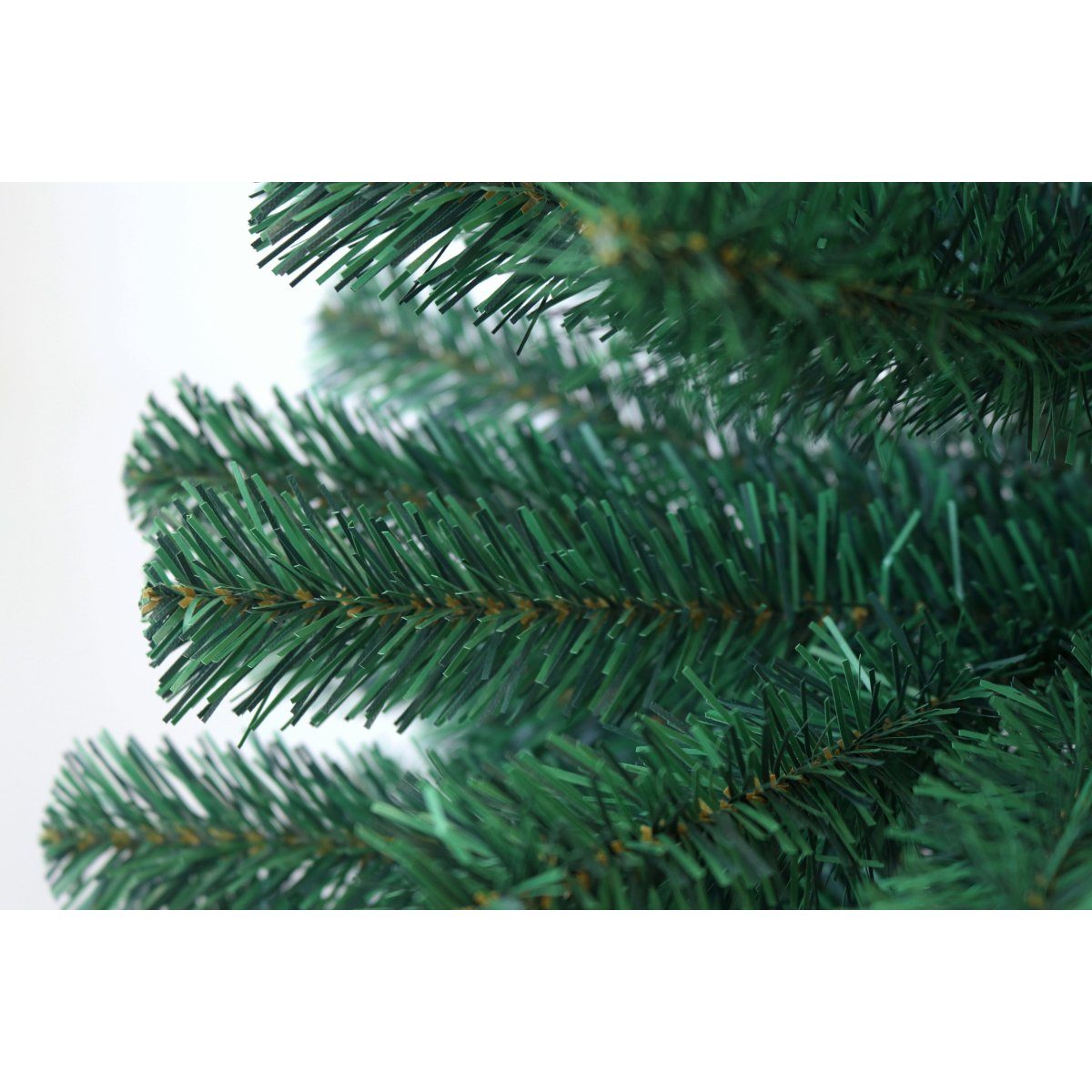 SVITA Künstlicher PVC, cm Natur, Weihnachtsbaum, Christbaum, Deko, Kunstbaum, Nordmanntanne, 210 Höhe Weihnachtsbaum