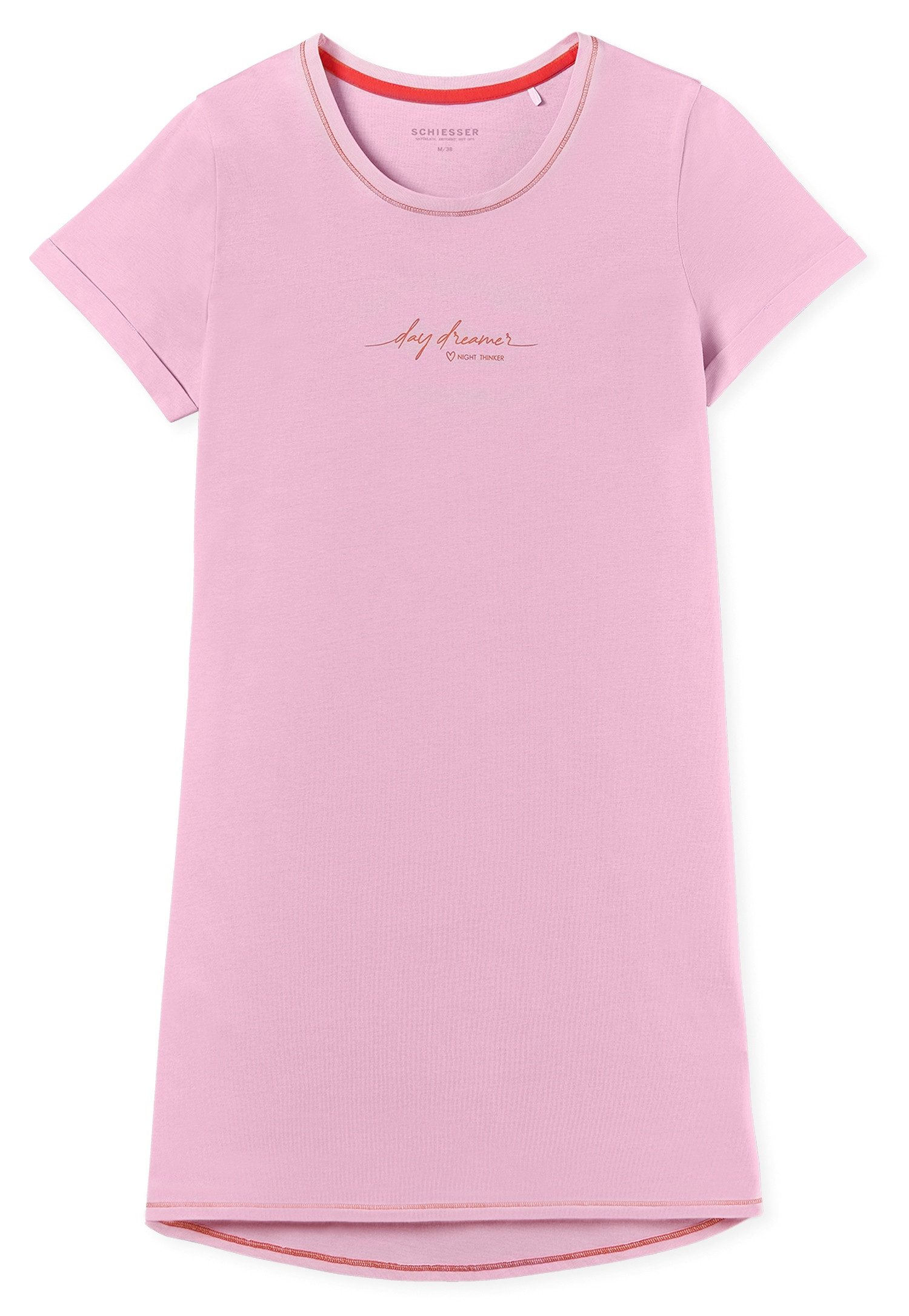 Schiesser Nachthemd Casual Essentials mit Statement-Print, günstig online kaufen